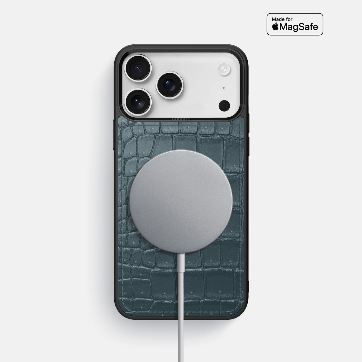 Sport Case For iPhone 17 Pro Max In Porosus Crocodile -5 | Denim