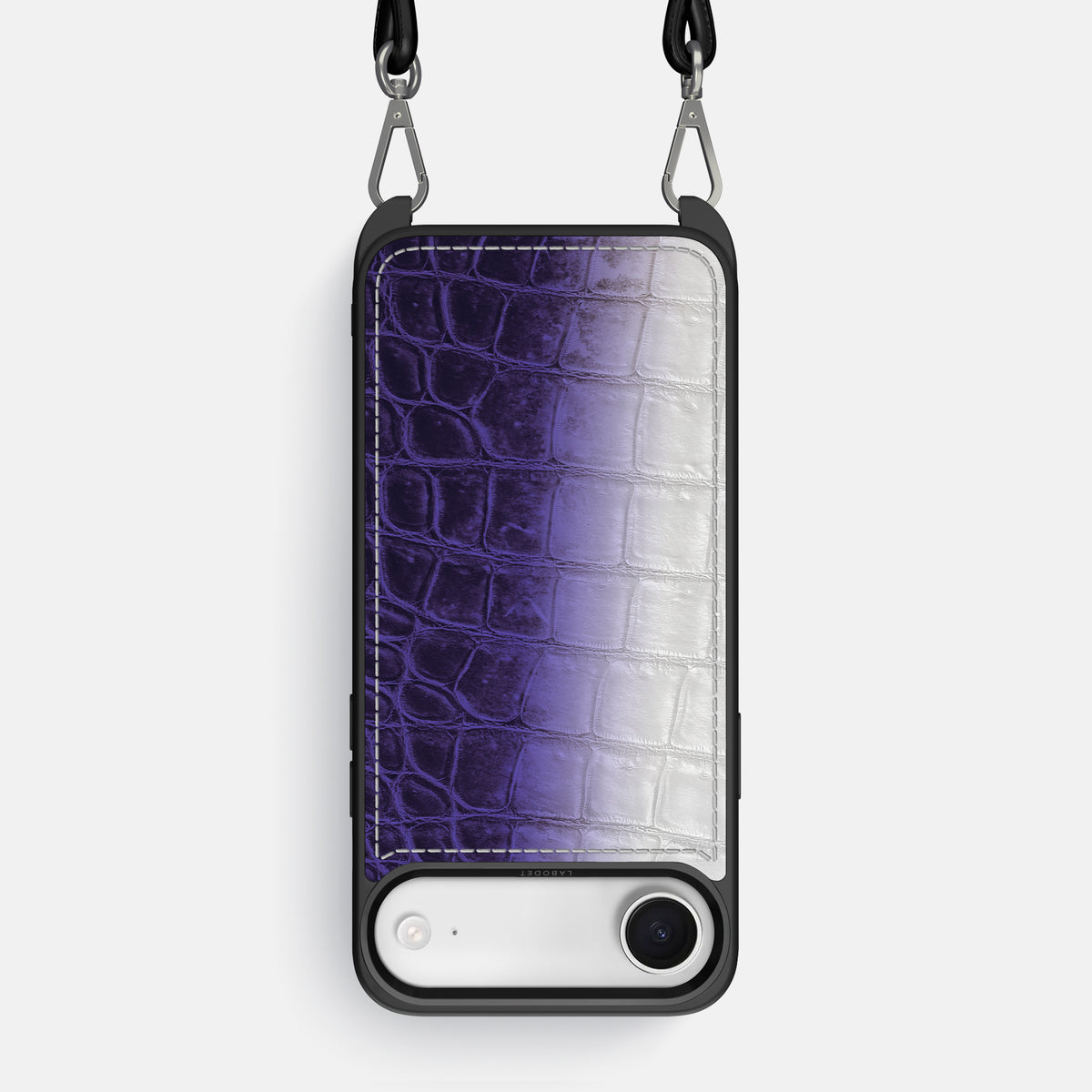 Crossbody Sport Case For iPhone 17 Air In Himalayan Crocodile -1 | Purple