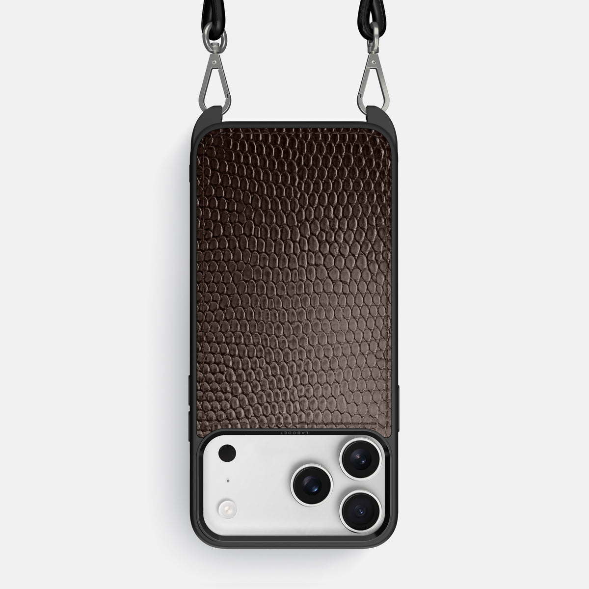 Crossbody Sport Case For iPhone 17 Pro Max In Lizard -1 | Brown