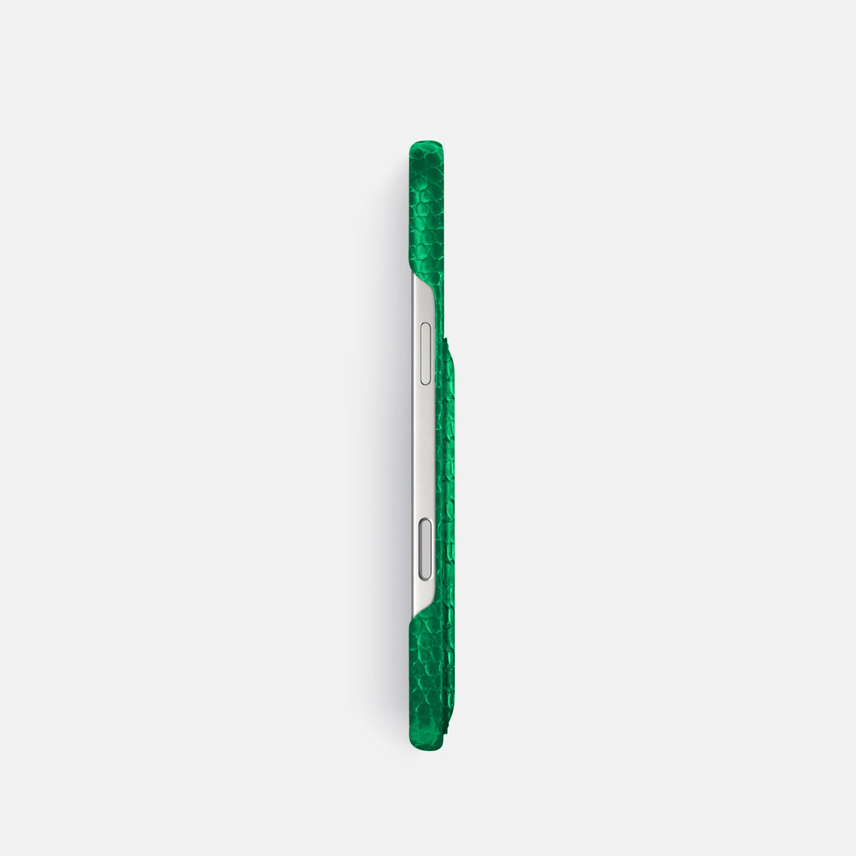 Slim Card Case For iPhone 17 Pro In Lizard -3 | Apple-Green