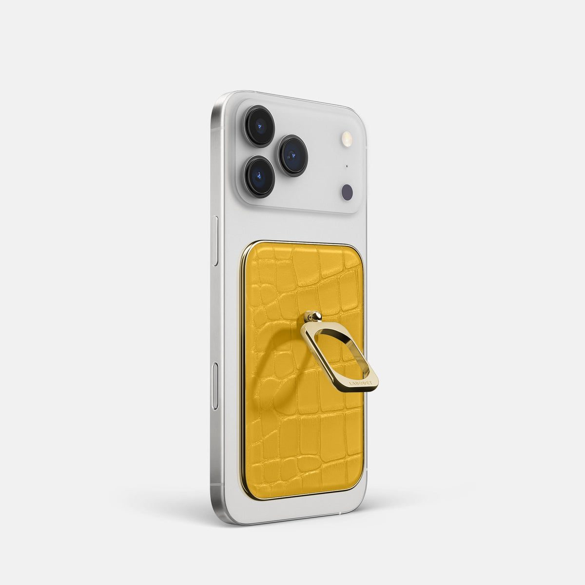 MagSafe Ring For iPhone 18 Pro In Alligator -2 | Yellow-Gold