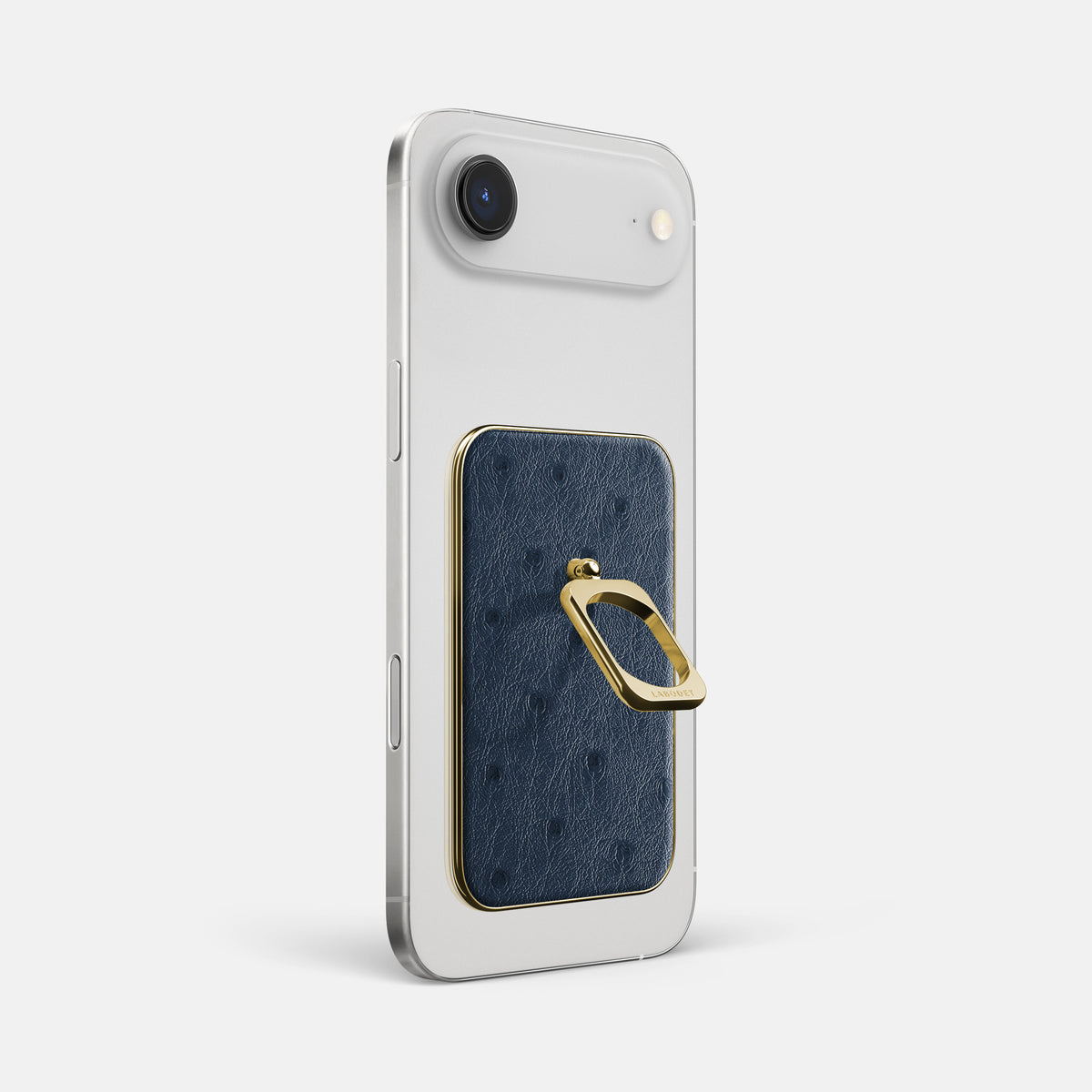MagSafe Ring For iPhone 17 Air In Ostrich -1 | Navy-Blue-Gold