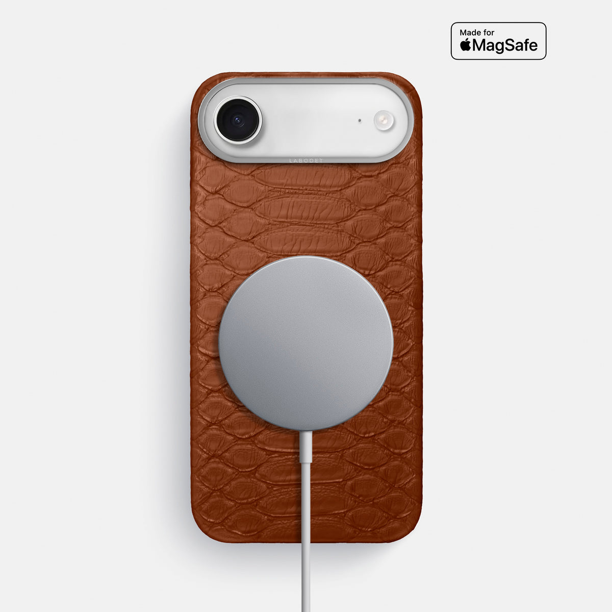 Classic Case For iPhone 17 Air In Python -5 | Medium-Brown-Steel