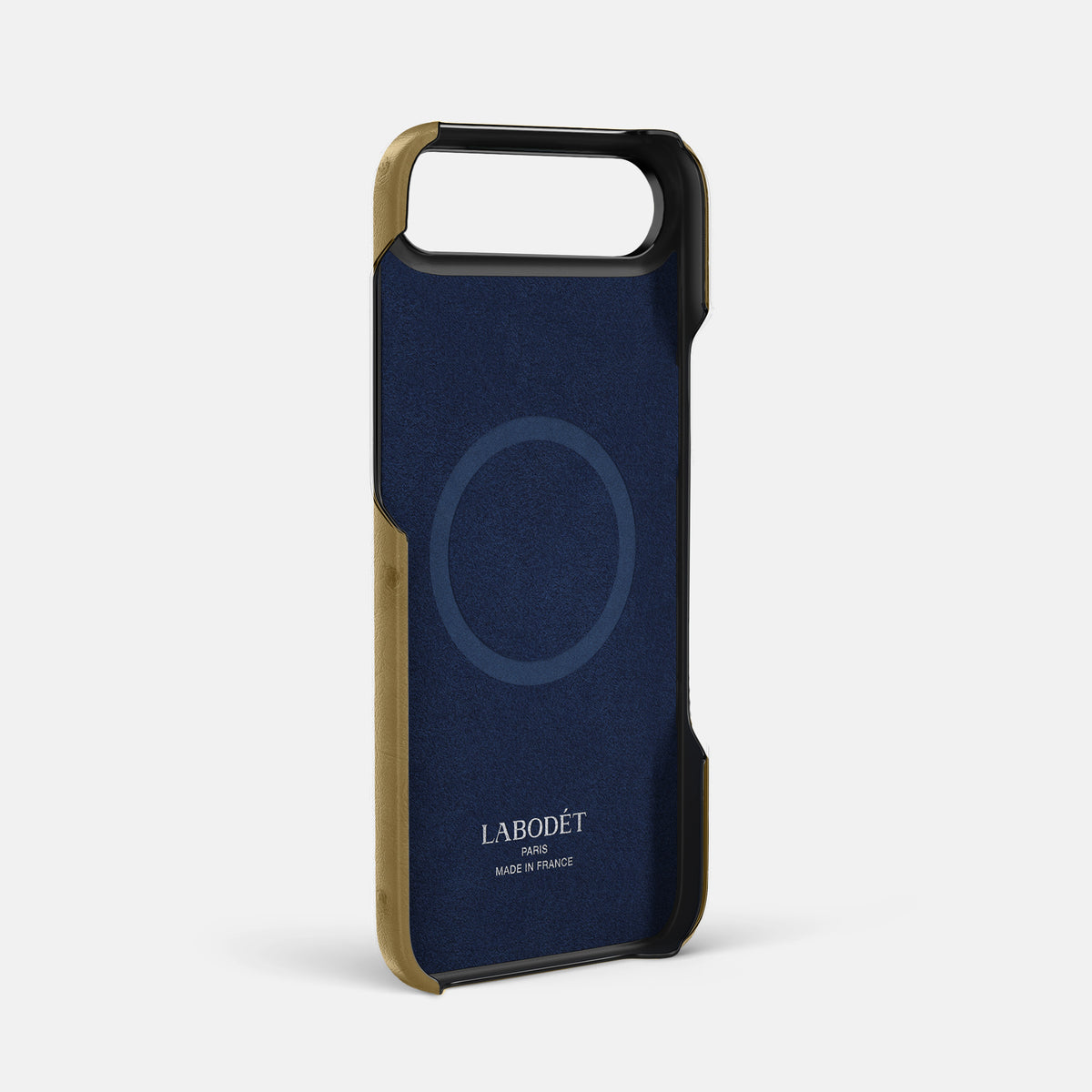 Classic Case For iPhone 17 Air In Ostrich -4 | Desert-Sand-Black