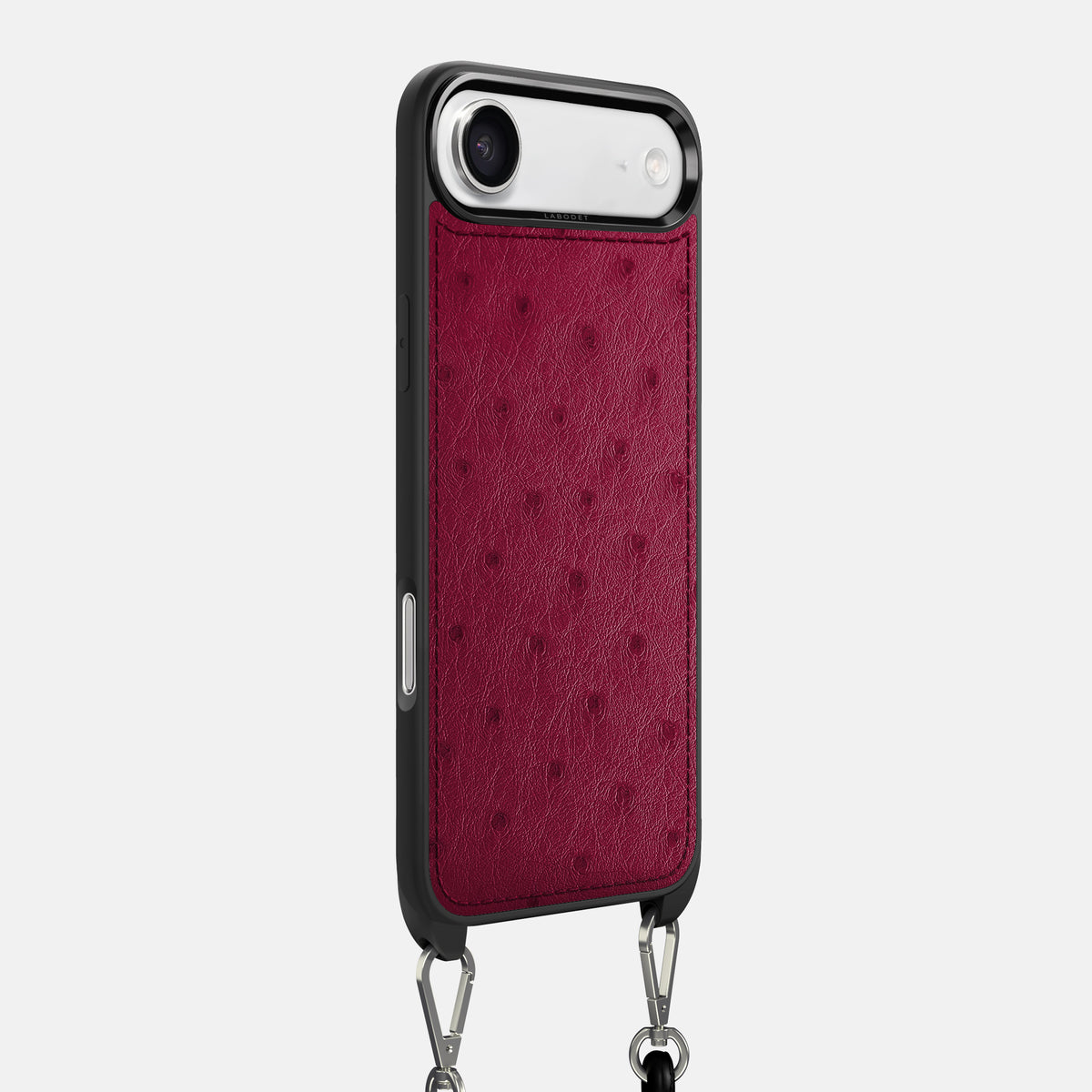 Crossbody Sport Case For iPhone 17 Air In Ostrich -2 | Bordeaux