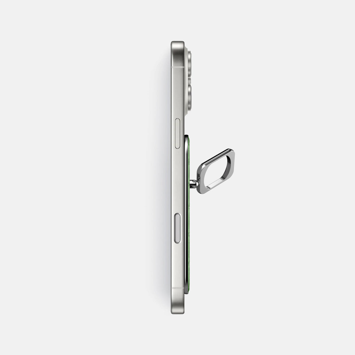 MagSafe Ring For iPhone 18 Pro Max In Alligator -3 | Apple-Green-Steel