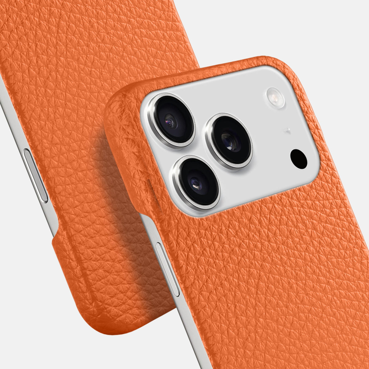 Slim Case For iPhone 18 Pro In Calf -6 | Orange