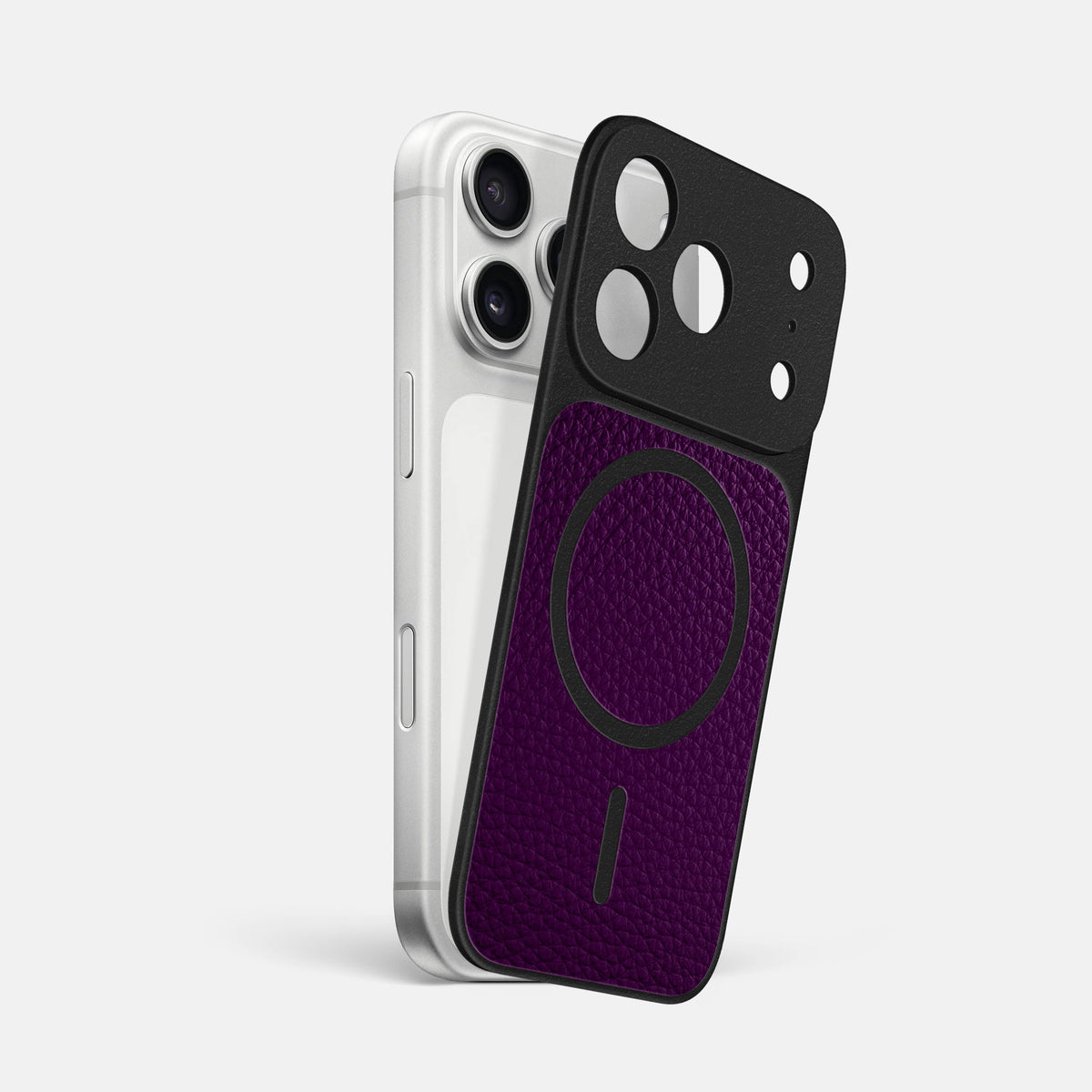 MagSafe Mask For iPhone 18 Pro Max In Calf -1 | Violet