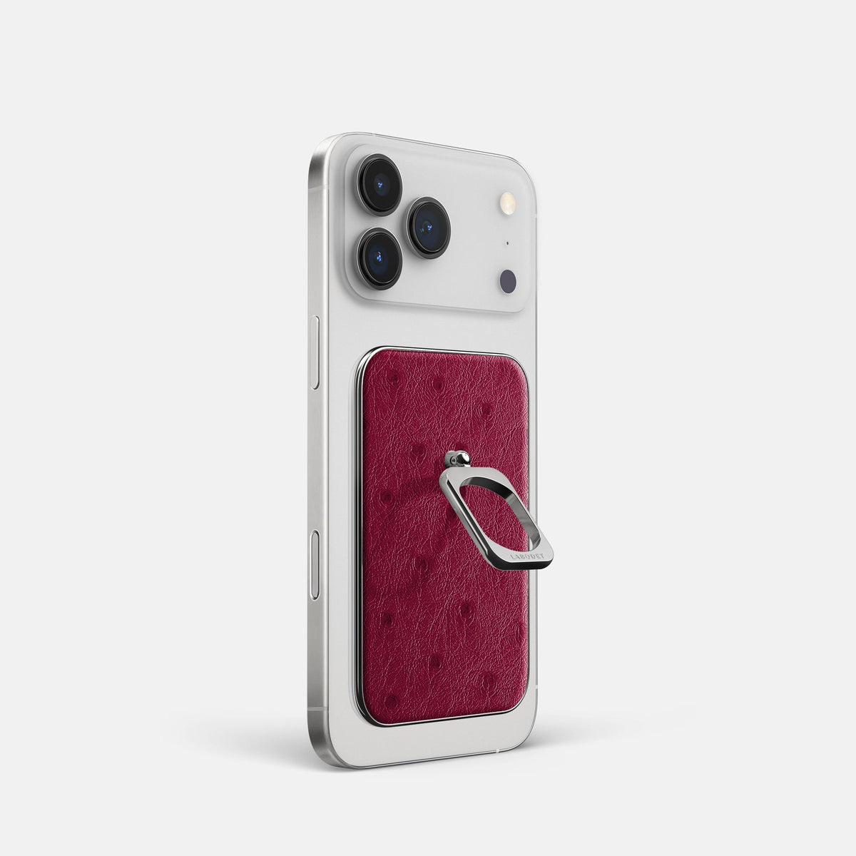 MagSafe Ring For iPhone 18 Pro In Ostrich -1 | Bordeaux-Steel