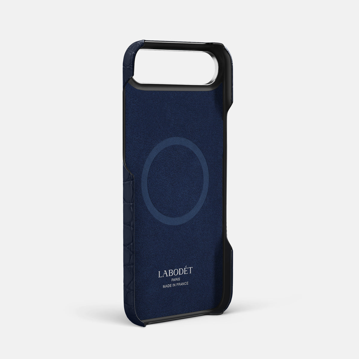 Finger Case For iPhone 17 Air In Alligator -4 | Navy-Blue-Steel