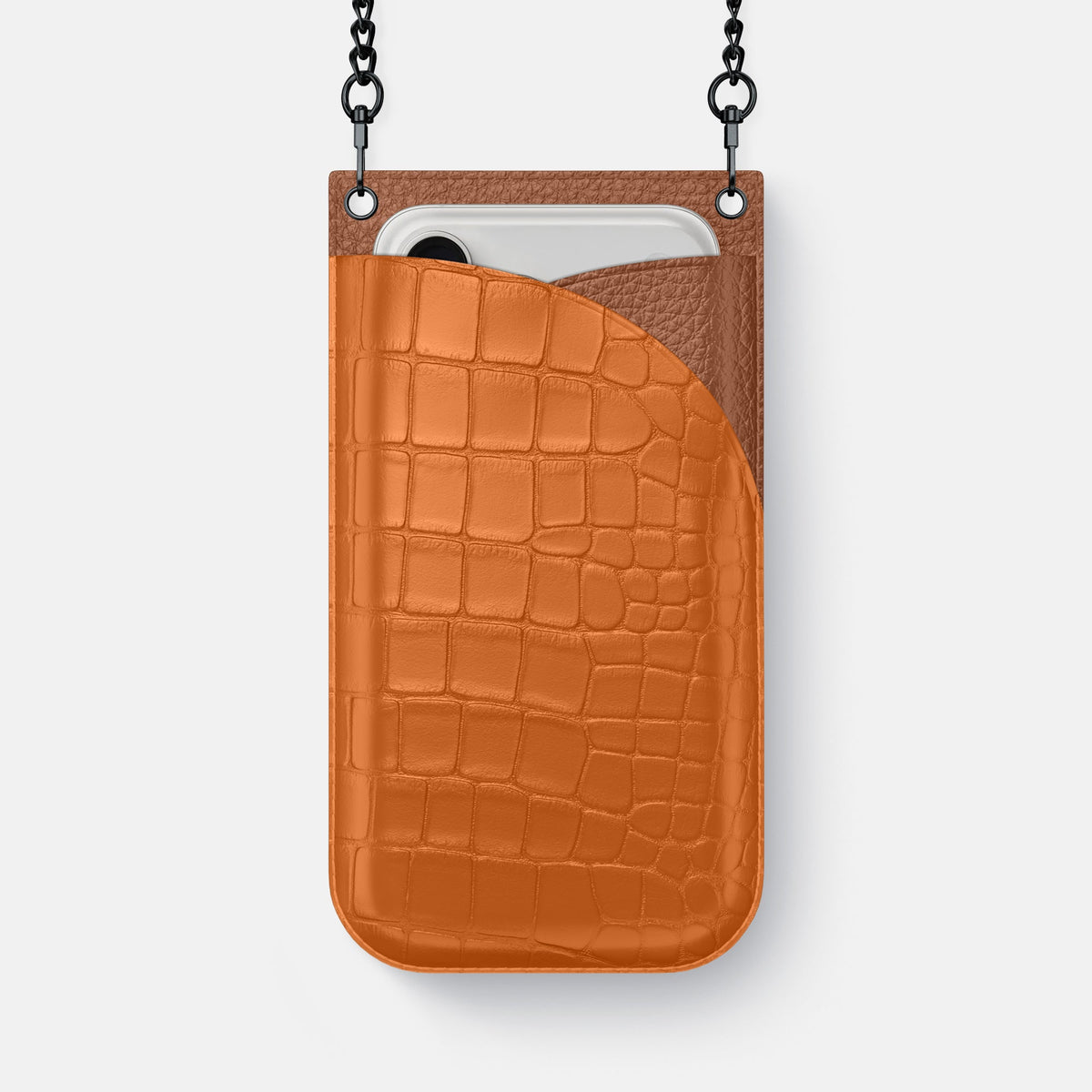Crossbody Bag For iPhone 17 Pro In Alligator