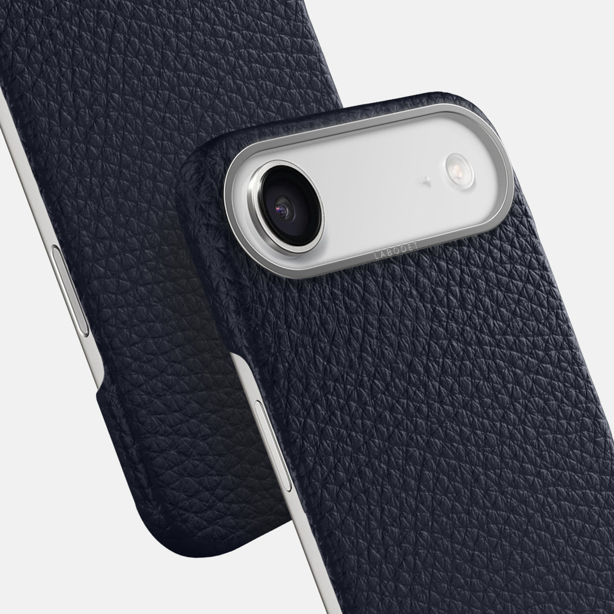 Classic Case For iPhone 17 Air In Calf -6 | Marine-Steel