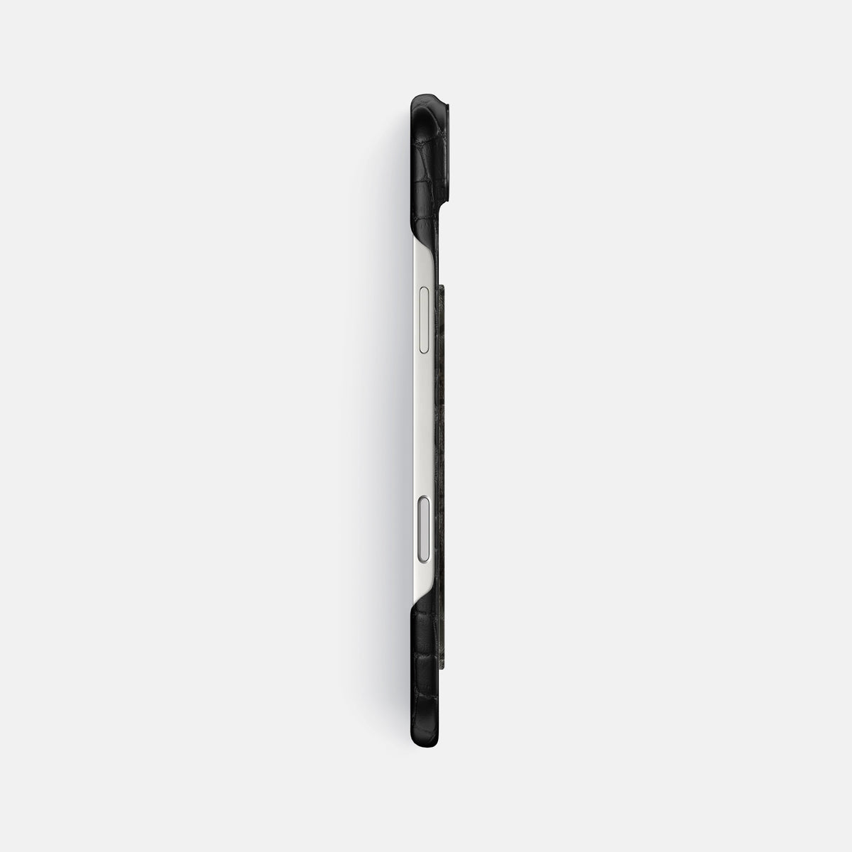 Classic Case With Carbon Dragon For iPhone 17 Air In Alligator -3 | Black-Black