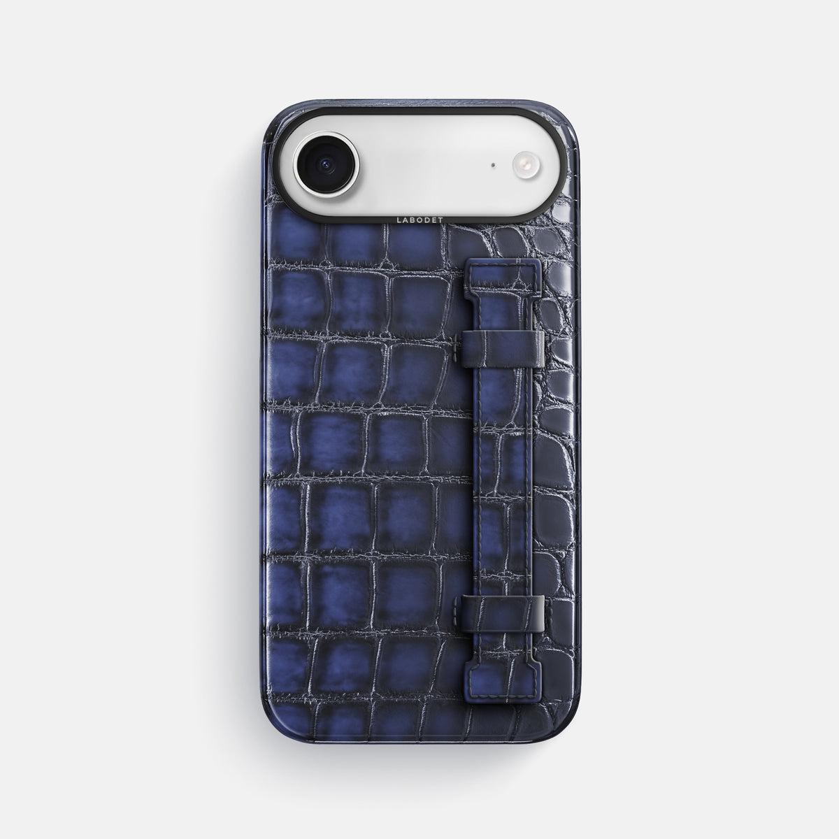 Handle Case For iPhone 17 Air In Patina Alligator -1 | Havana-Blue-Black