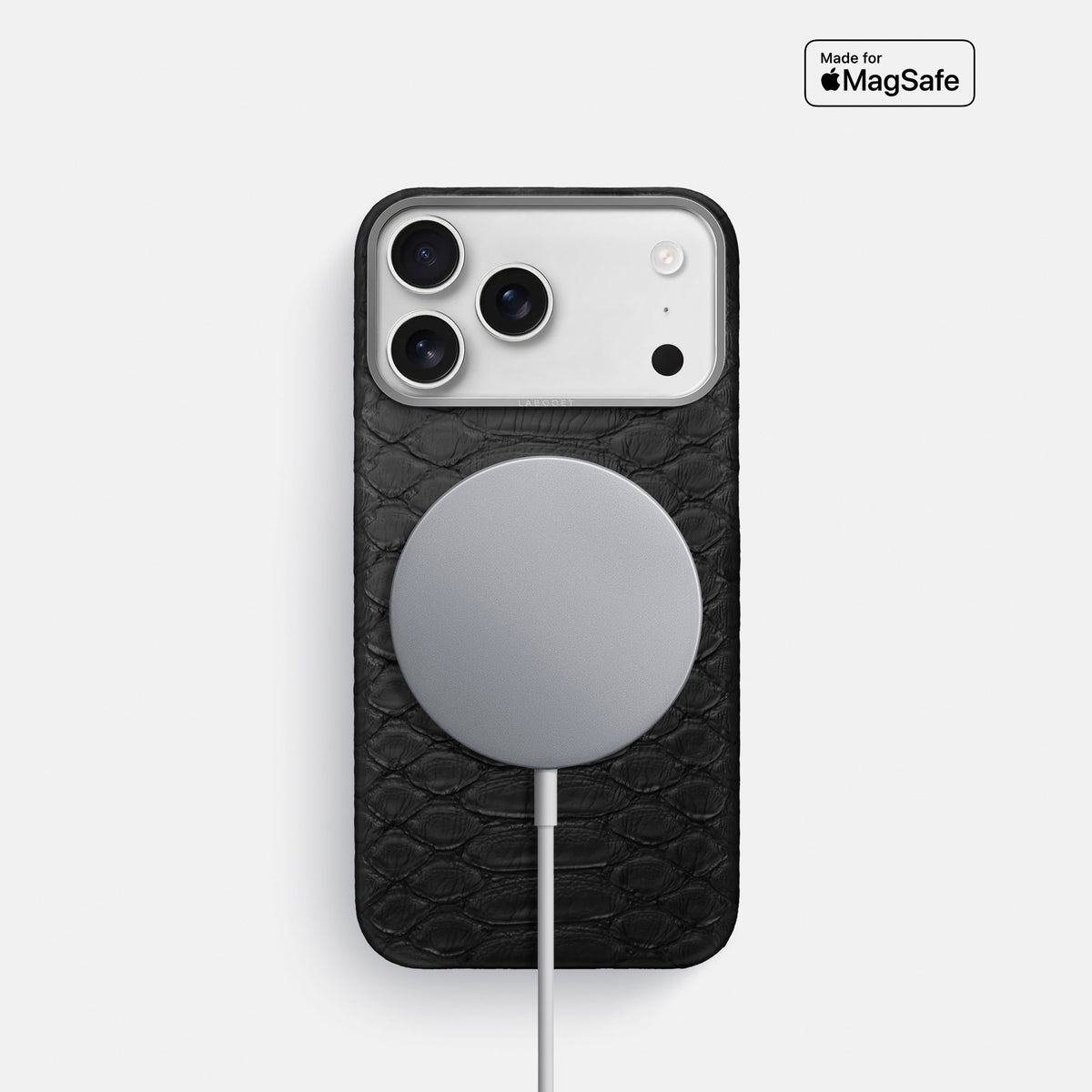 Classic Case For iPhone 18 Pro In Python -5 | Black-Steel