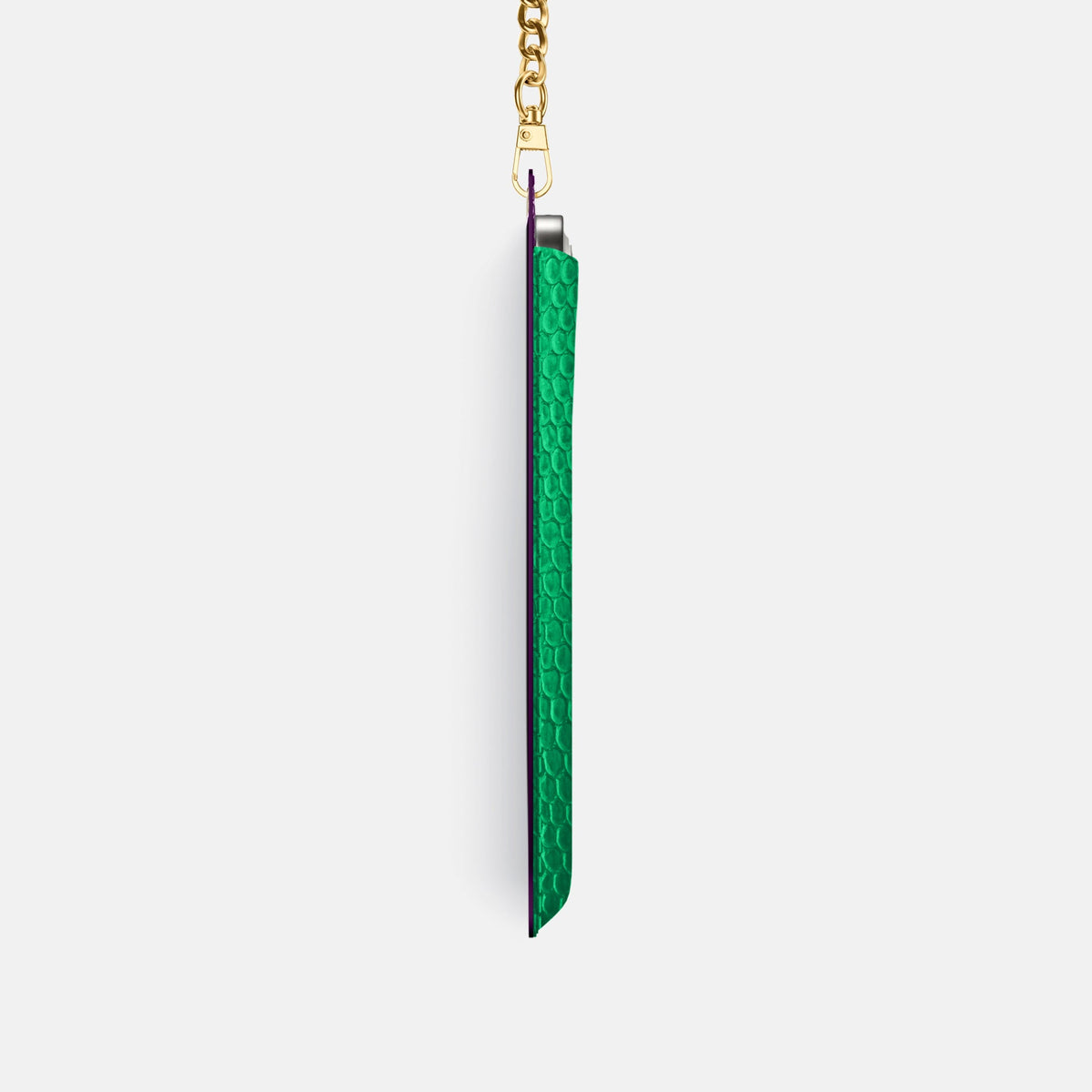 Crossbody Bag For iPhone 18 Pro In Lizard -4 | Apple-Green-Gold