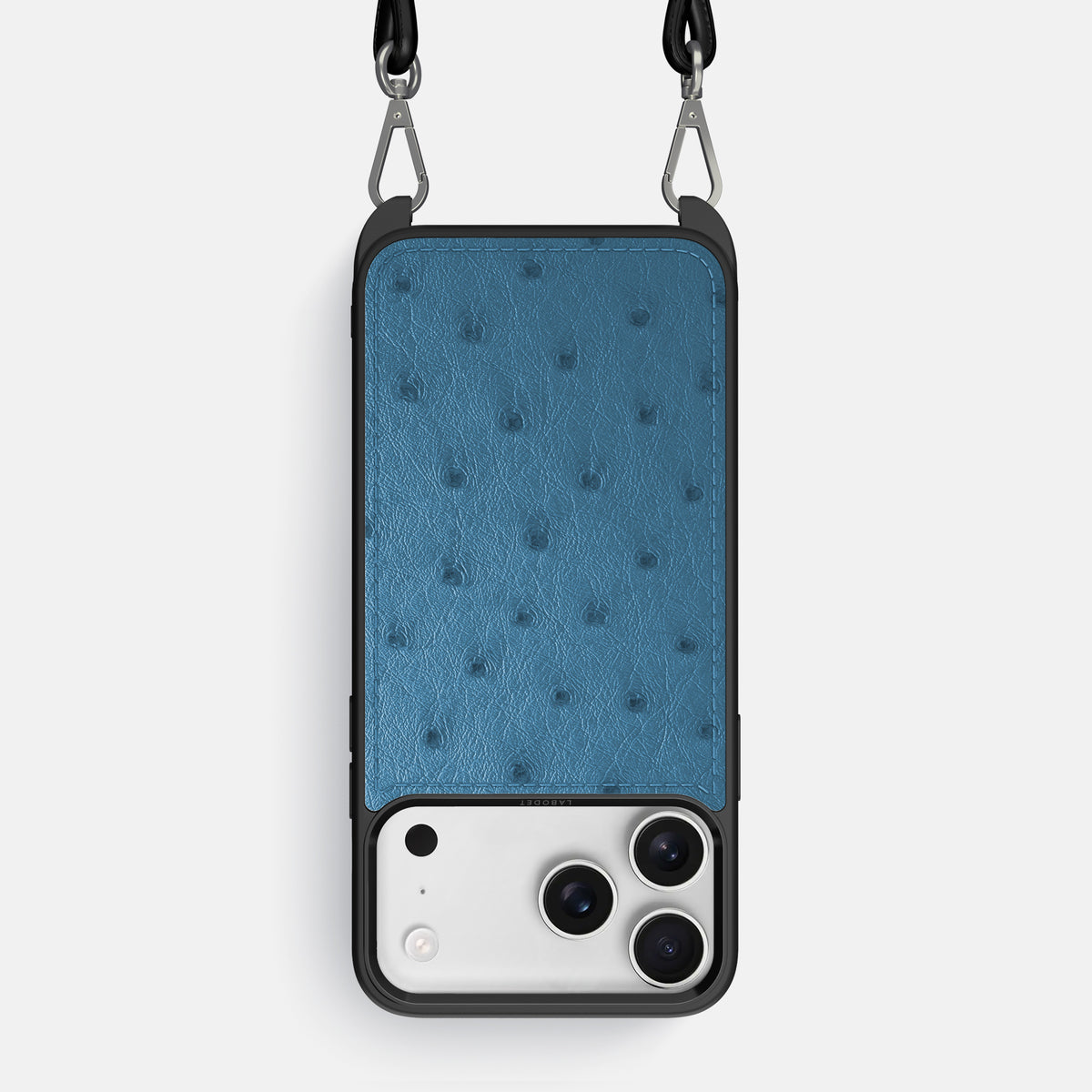 Crossbody Sport Case For iPhone 17 Pro Max In Ostrich -1 | Blue-Jeans