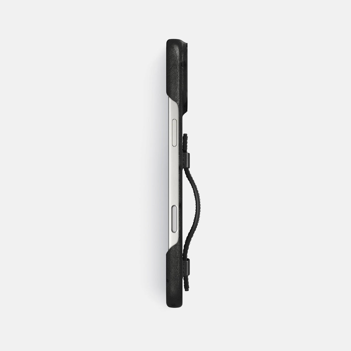 Handle Case For iPhone 18 Pro Max In Ostrich -3 | Black-Black