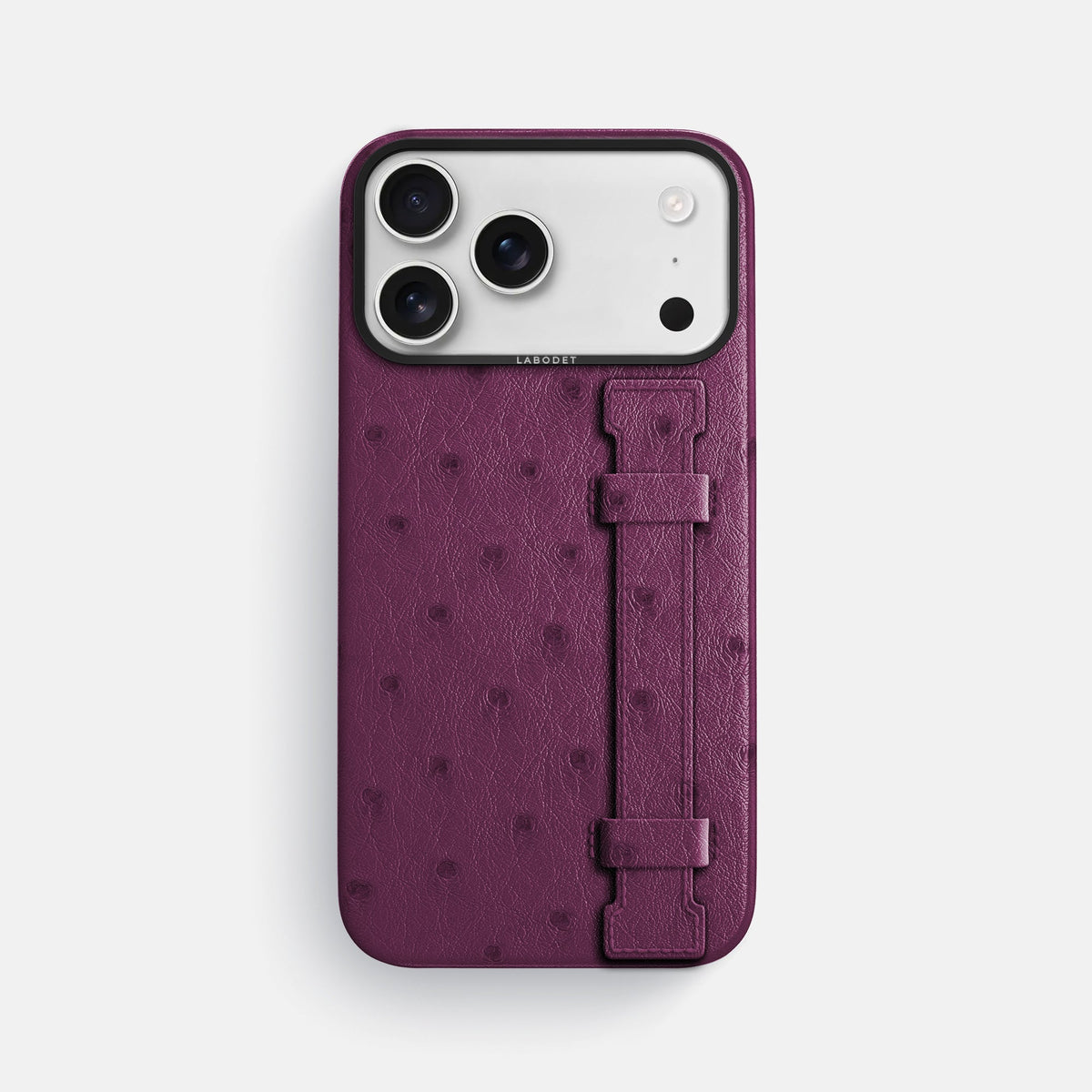 Handle Case For iPhone 18 Pro Max In Ostrich -1 | Purple-Black