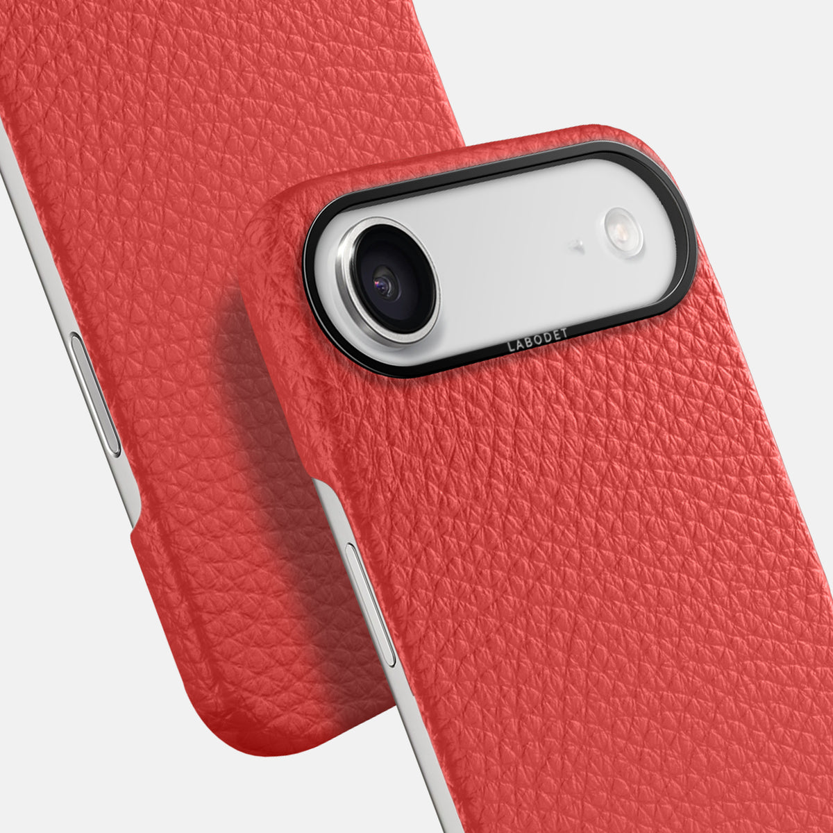Classic Case For iPhone 17 Air In Calf -6 | Red-Black
