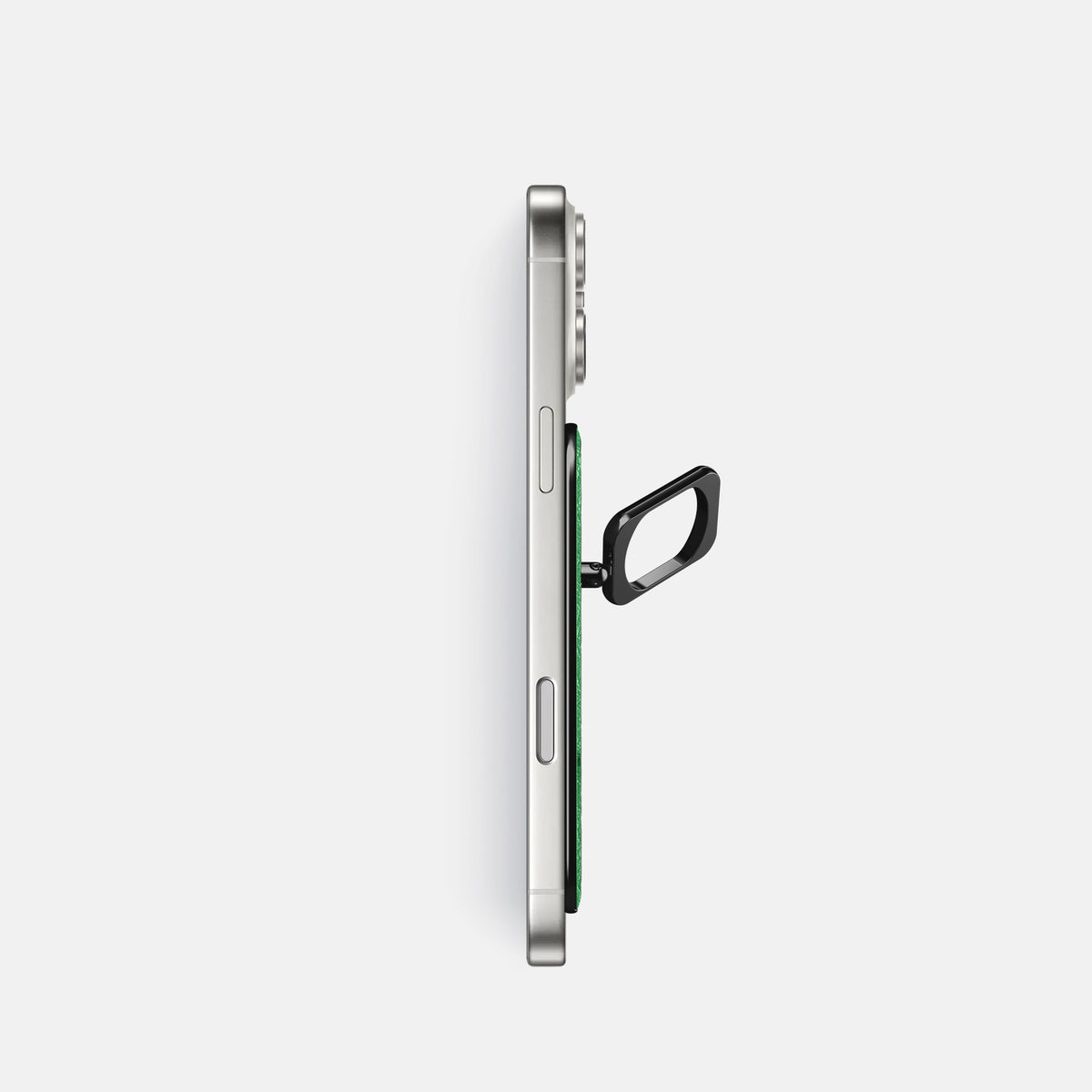 MagSafe Ring For iPhone 17 Pro In Ostrich -3 | Kentucky-Green-Black