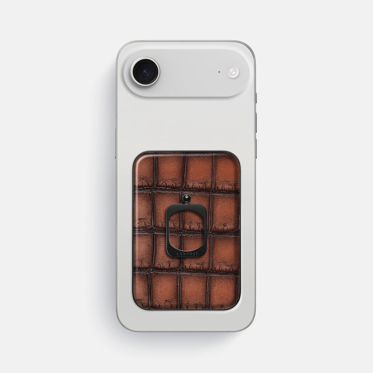 MagSafe Ring For iPhone 17 Air In Patina Alligator -2 | Baobab-Black