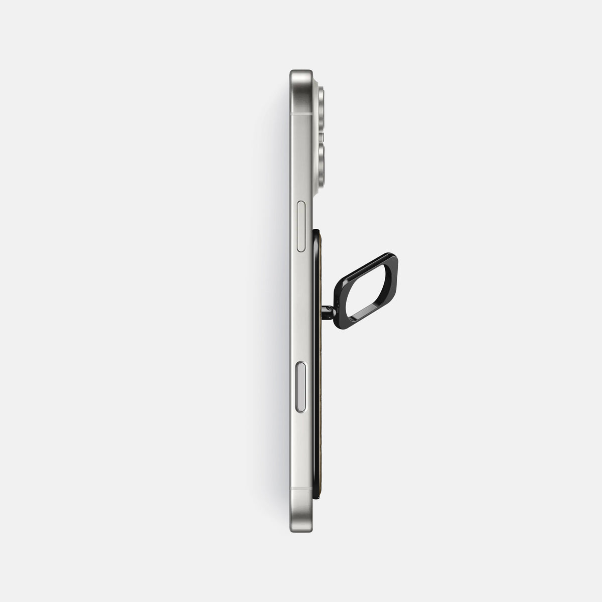 MagSafe Ring For iPhone 17 Pro Max In Porosus Crocodile -3 | Kaki-Green-Black