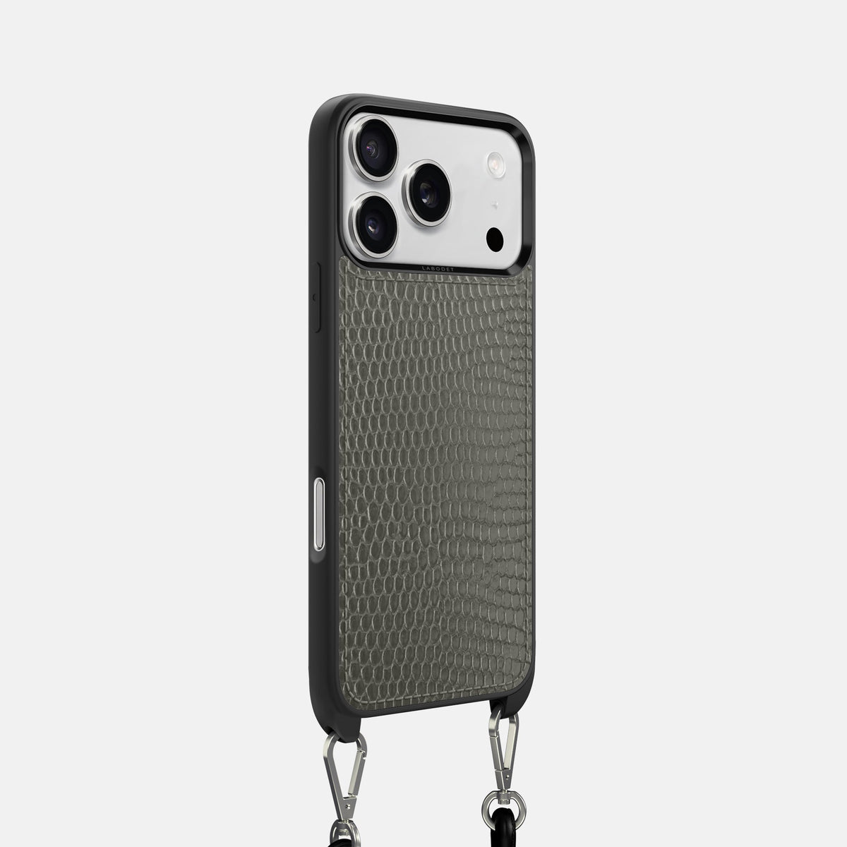 Crossbody Sport Case For iPhone 18 Pro In Lizard -2 | Grey