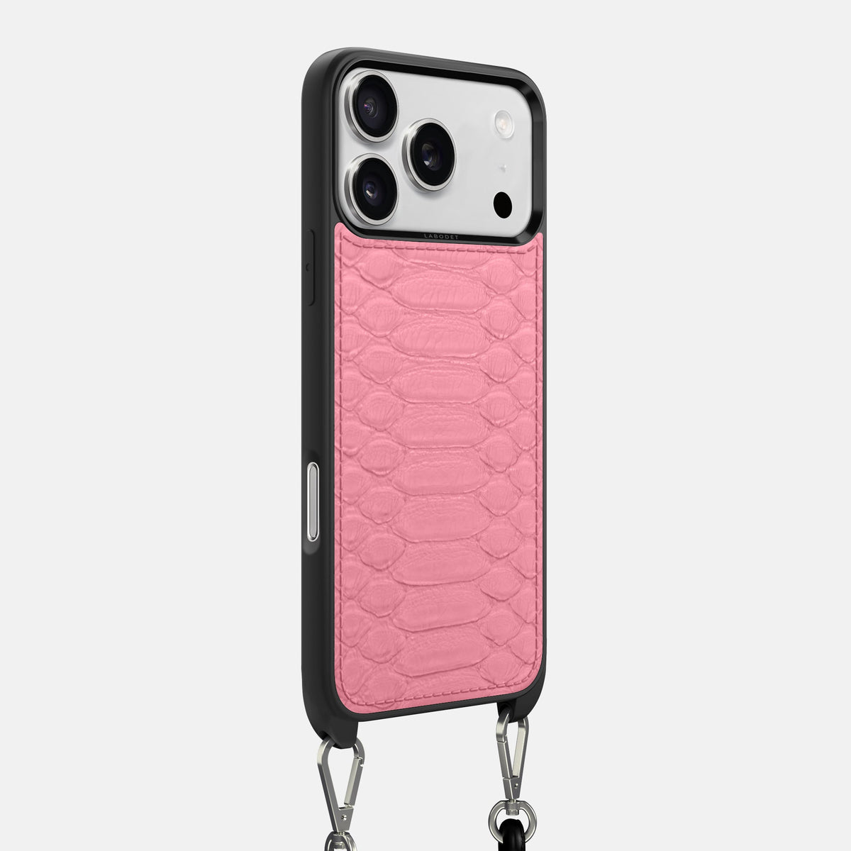Crossbody Sport Case For iPhone 18 Pro Max In Python -2 | Pink