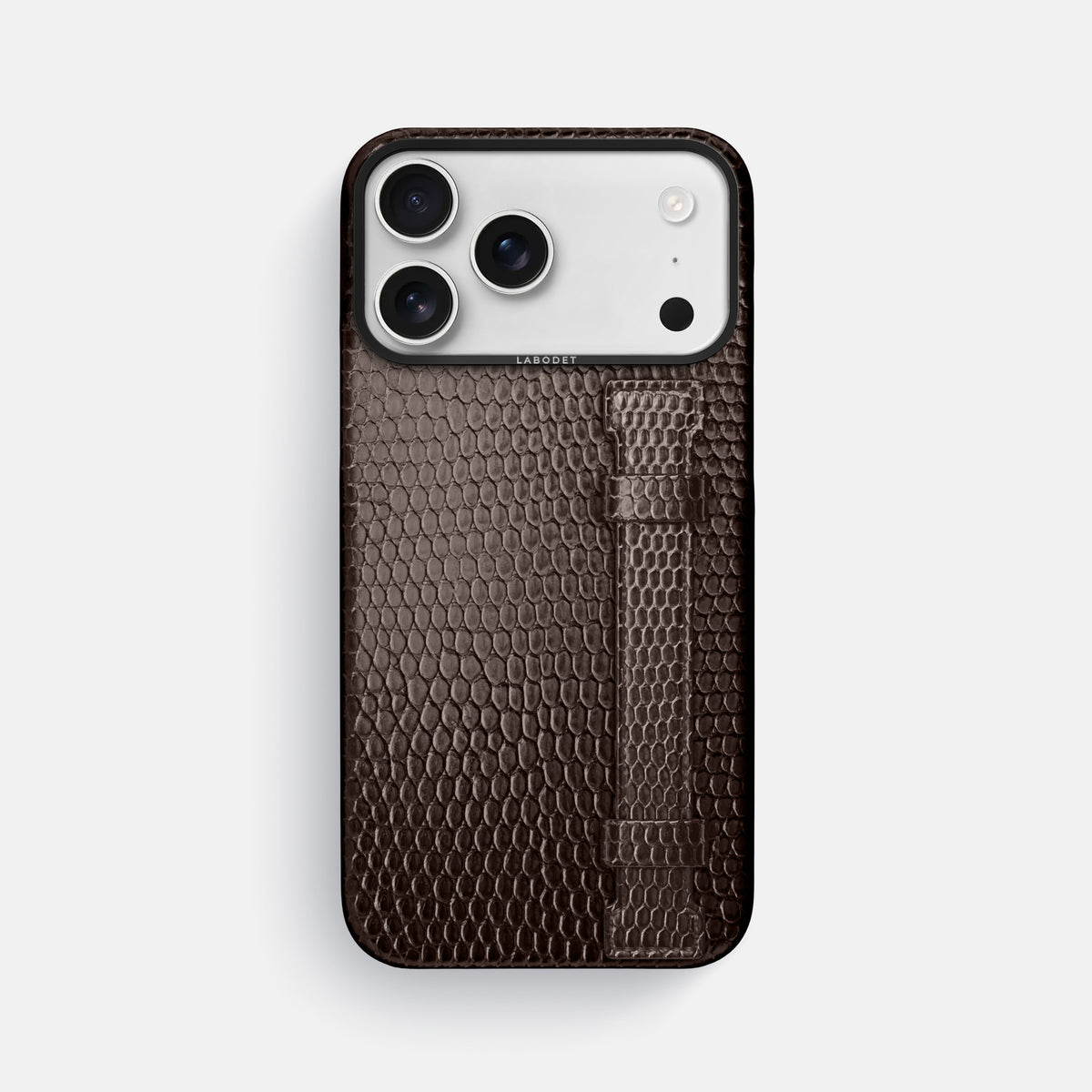 Handle Case For iPhone 17 Pro Max In Lizard -1 | Brown-Black