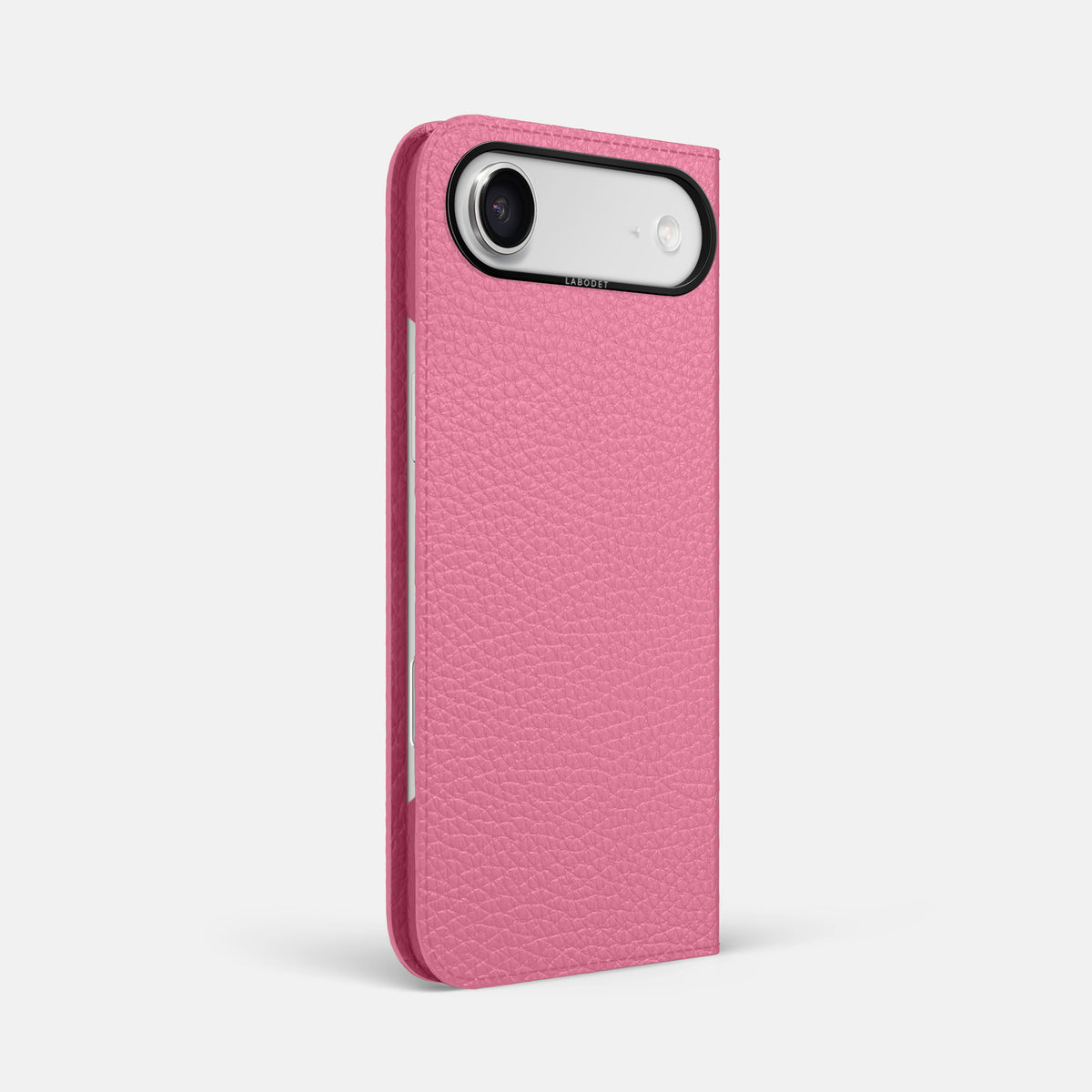 Folio Case For iPhone 17 Air In Calf -1 | Pink-Black