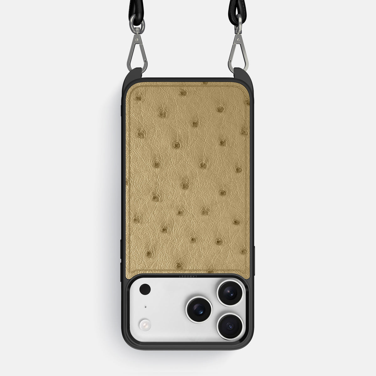 Crossbody Sport Case For iPhone 17 Pro Max In Ostrich -1 | Desert-Sand