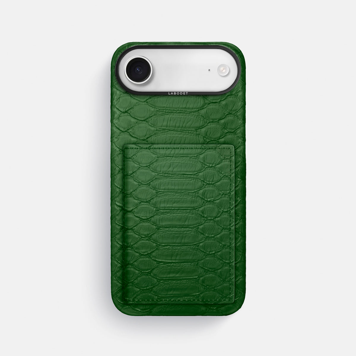 Bi-Fold Case For iPhone 17 Air In Python -1 | Green-Black
