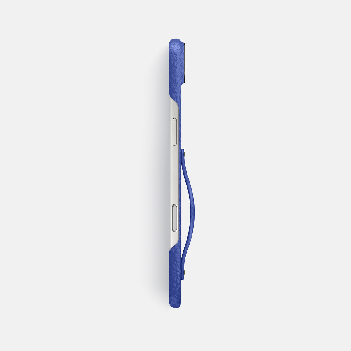 Finger Case For iPhone 17 Air In Calf -3 | Royal-Blue-Black