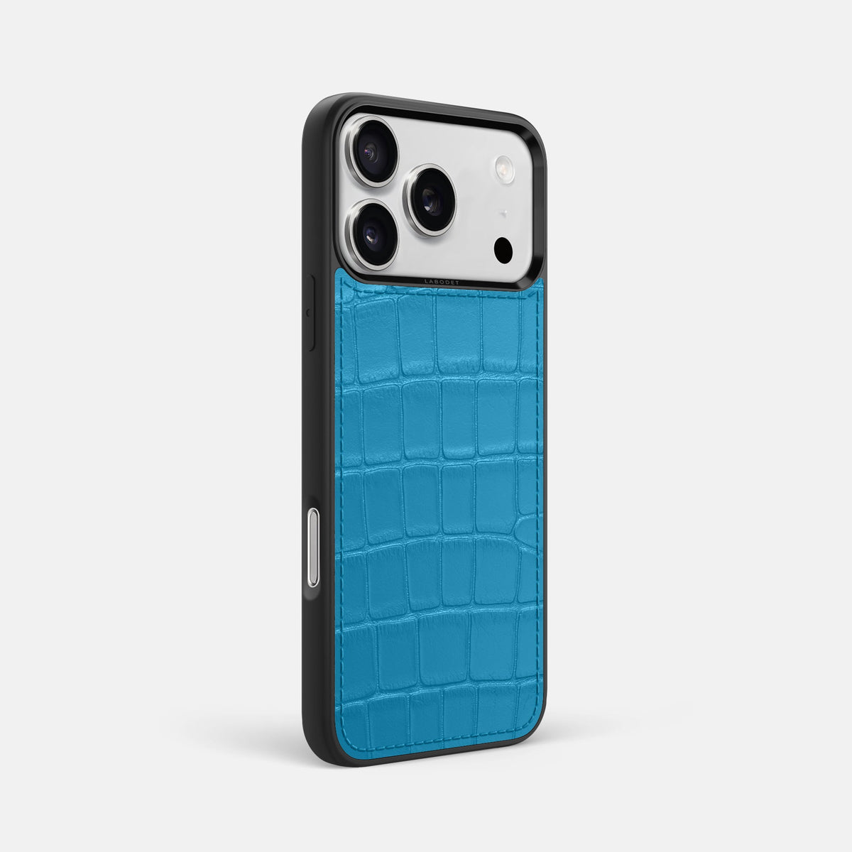 Sport Case For iPhone 18 Pro Max In Alligator -2 | Curaçao-Blue