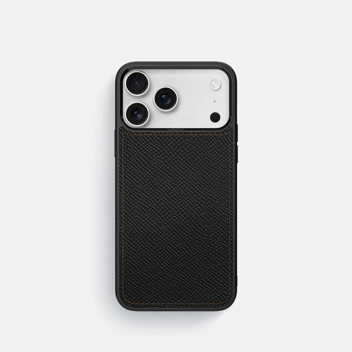 Sport Case For iPhone 17 Pro In Epsom-Style Calf -1 | Black