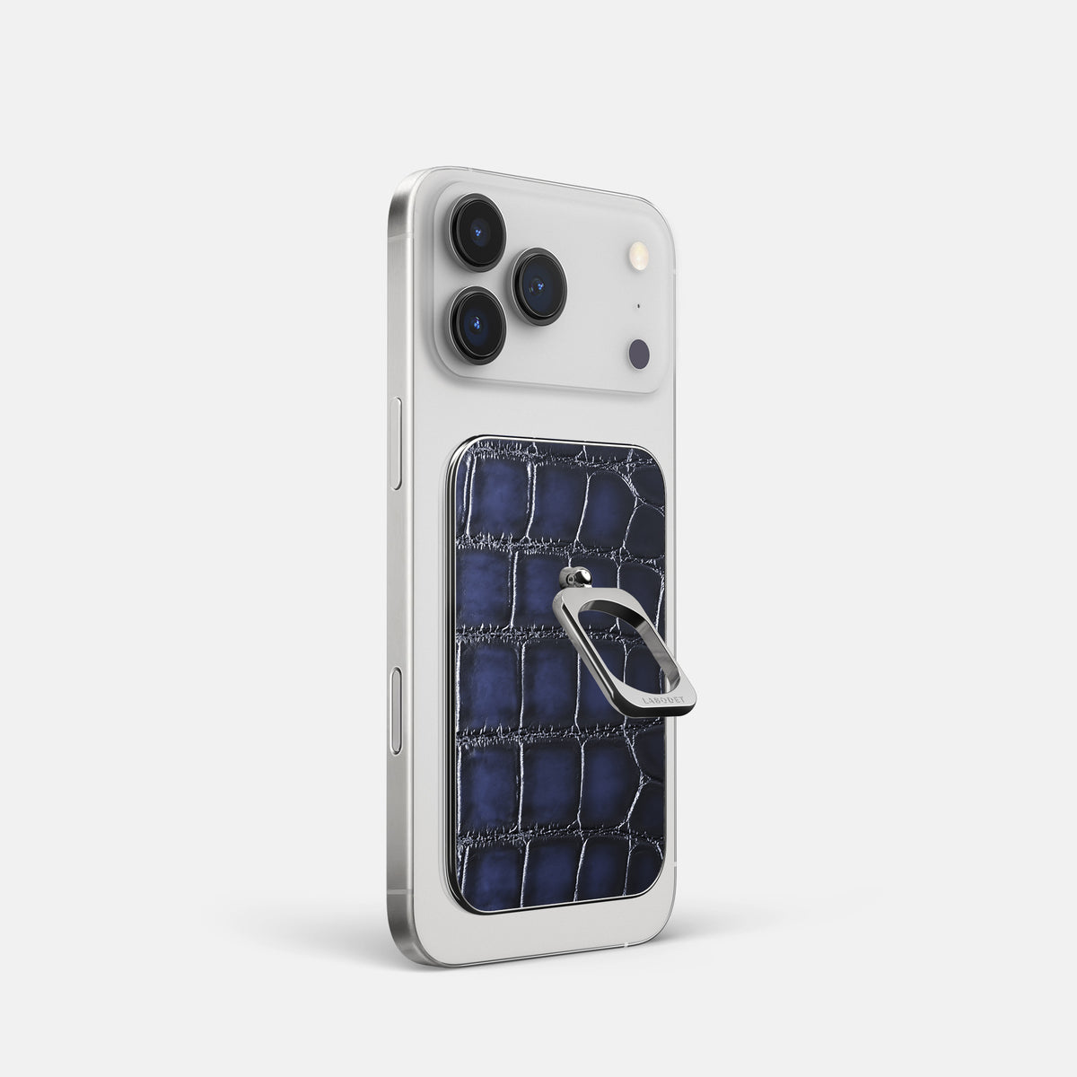 MagSafe Ring For iPhone 17 Pro In Patina Alligator -1 | Havana-Blue-Steel