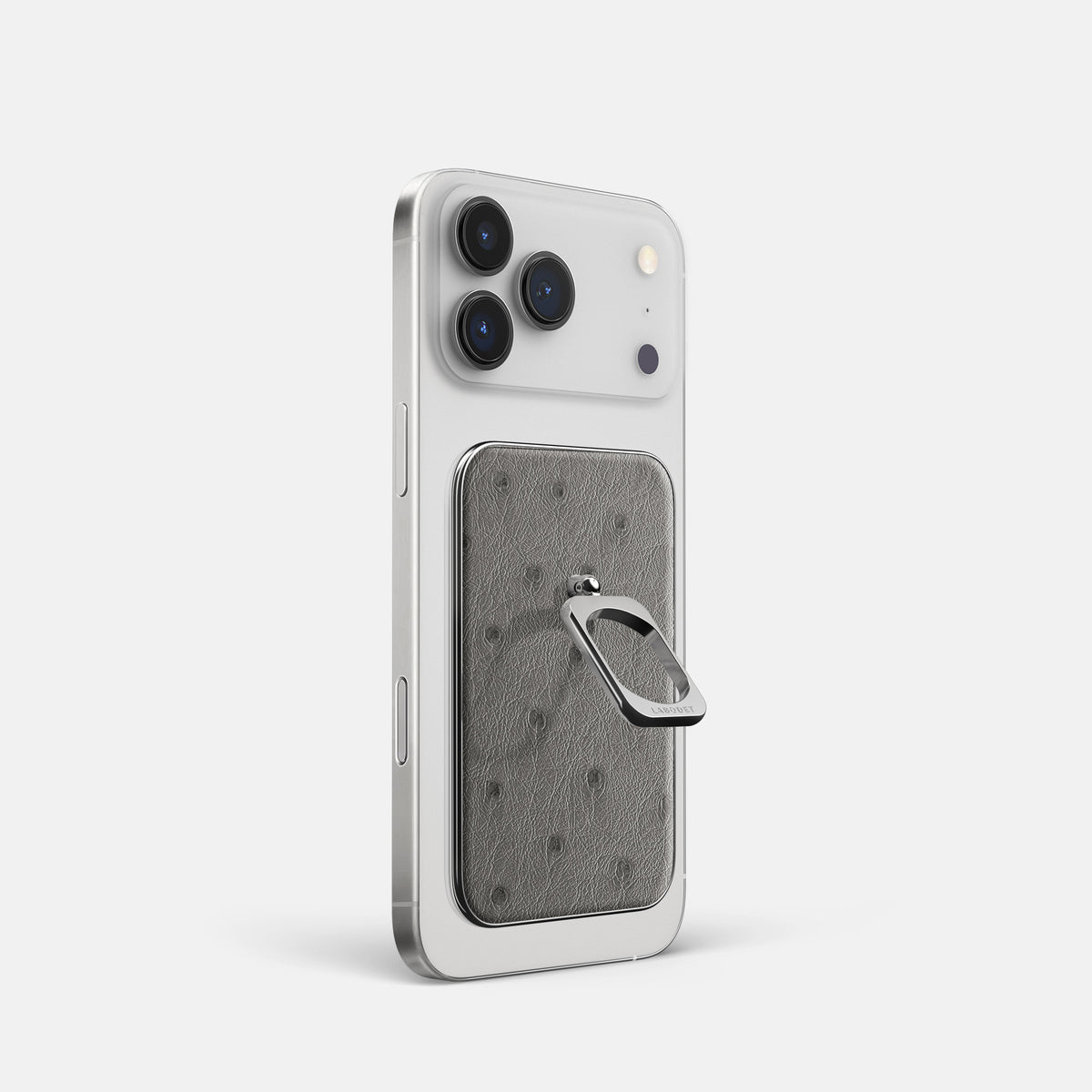 MagSafe Ring For iPhone 17 Pro In Ostrich -1 | Grey-Steel