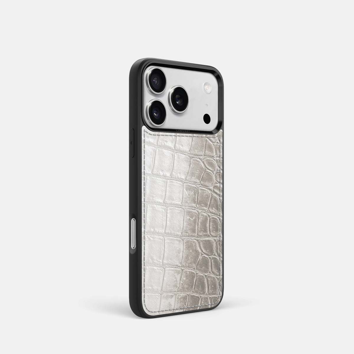 Sport Case For iPhone 17 Pro In Himalayan Crocodile -2 | Grey