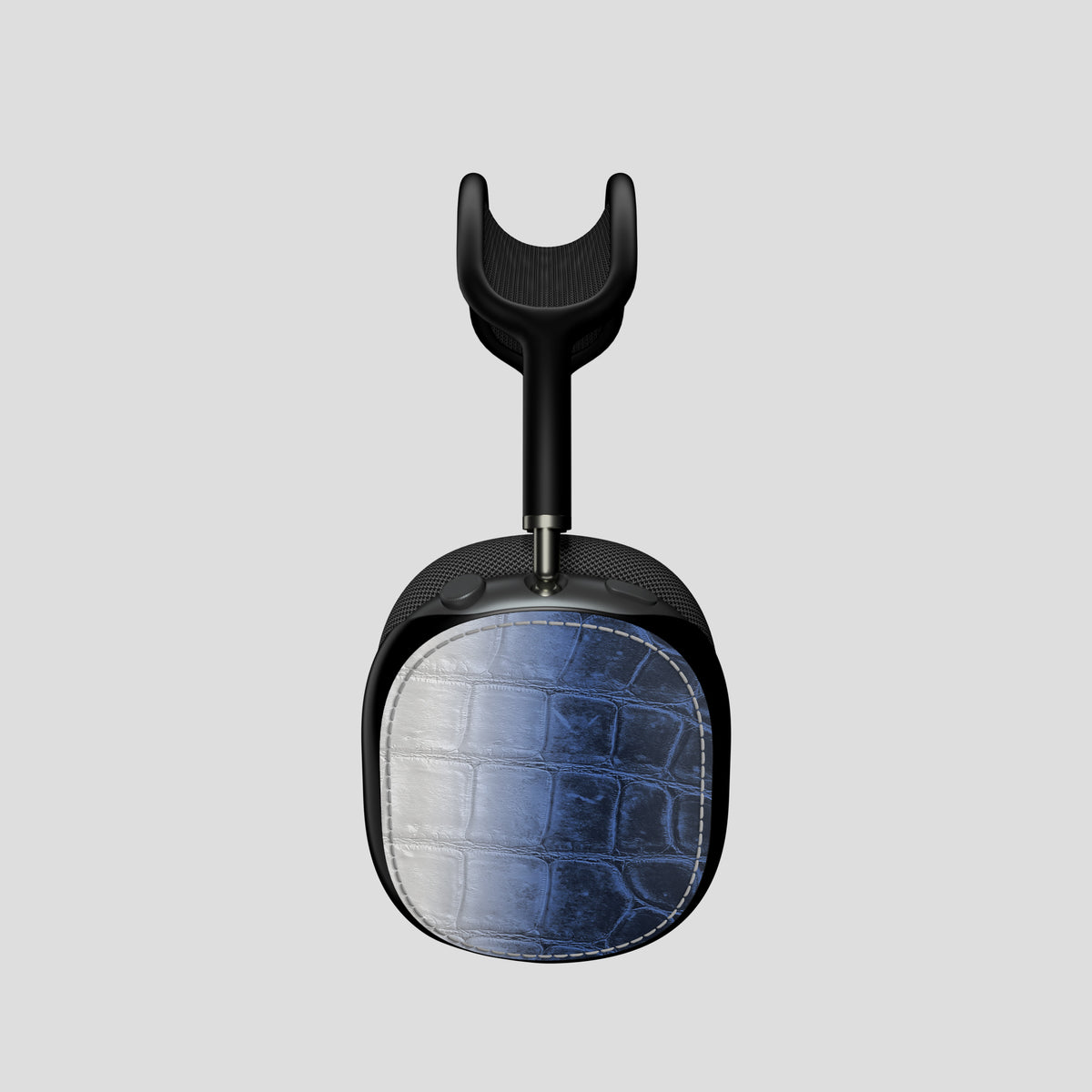 Shells For AirPods Max In Himalayan Crocodile -3 | Navy-Blue