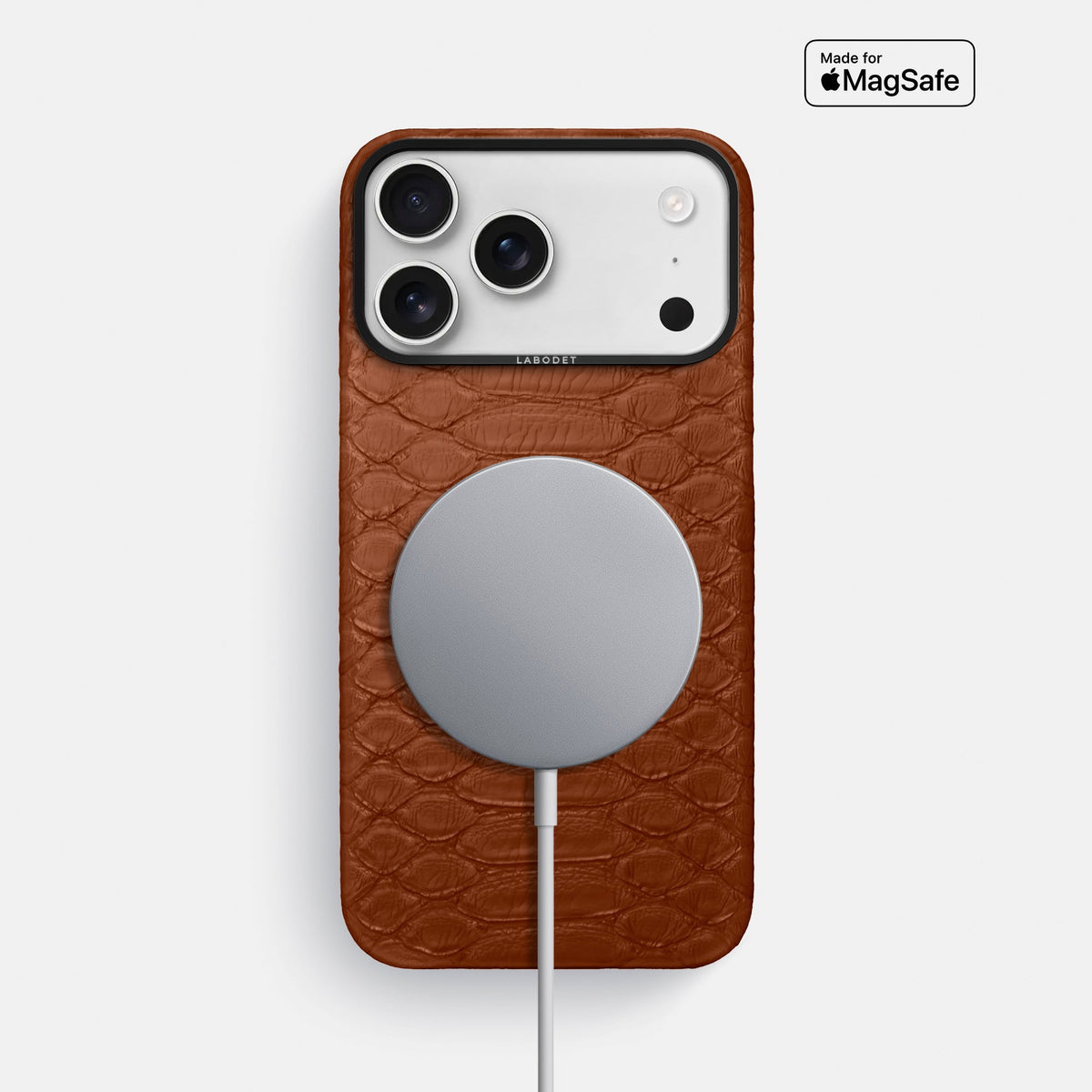 Classic Case For iPhone 18 Pro Max In Python -5 | Medium-Brown-Black