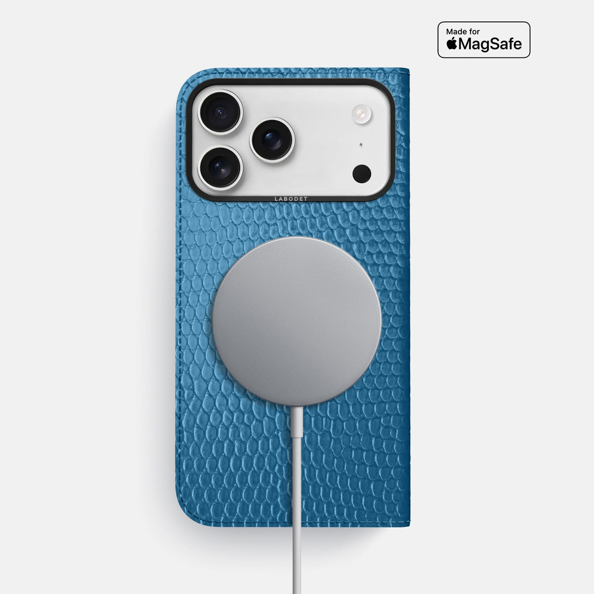Folio Case For iPhone 18 Pro Max In Lizard -3 | Blue-Black