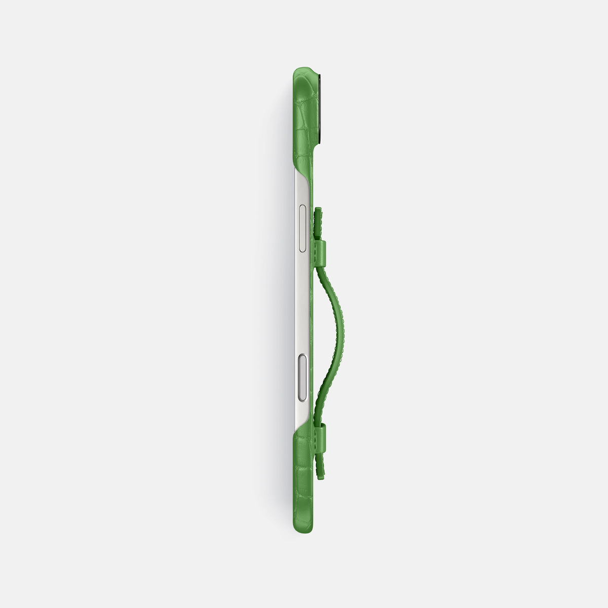 Handle Case For iPhone 17 Air In Alligator -3 | Apple-Green-Black