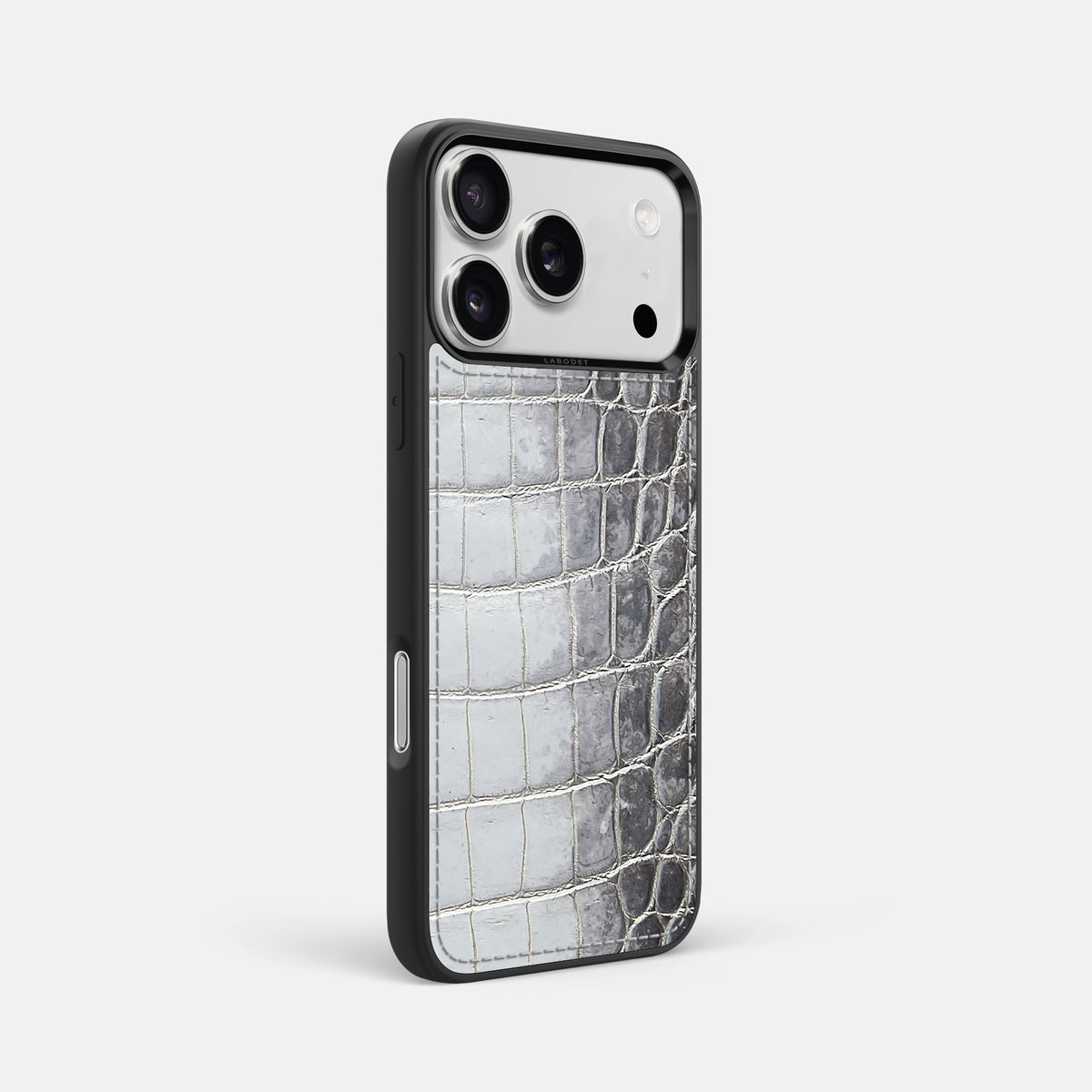 Sport Case For iPhone 17 Pro Max In Himalayan Crocodile -2 | Silver