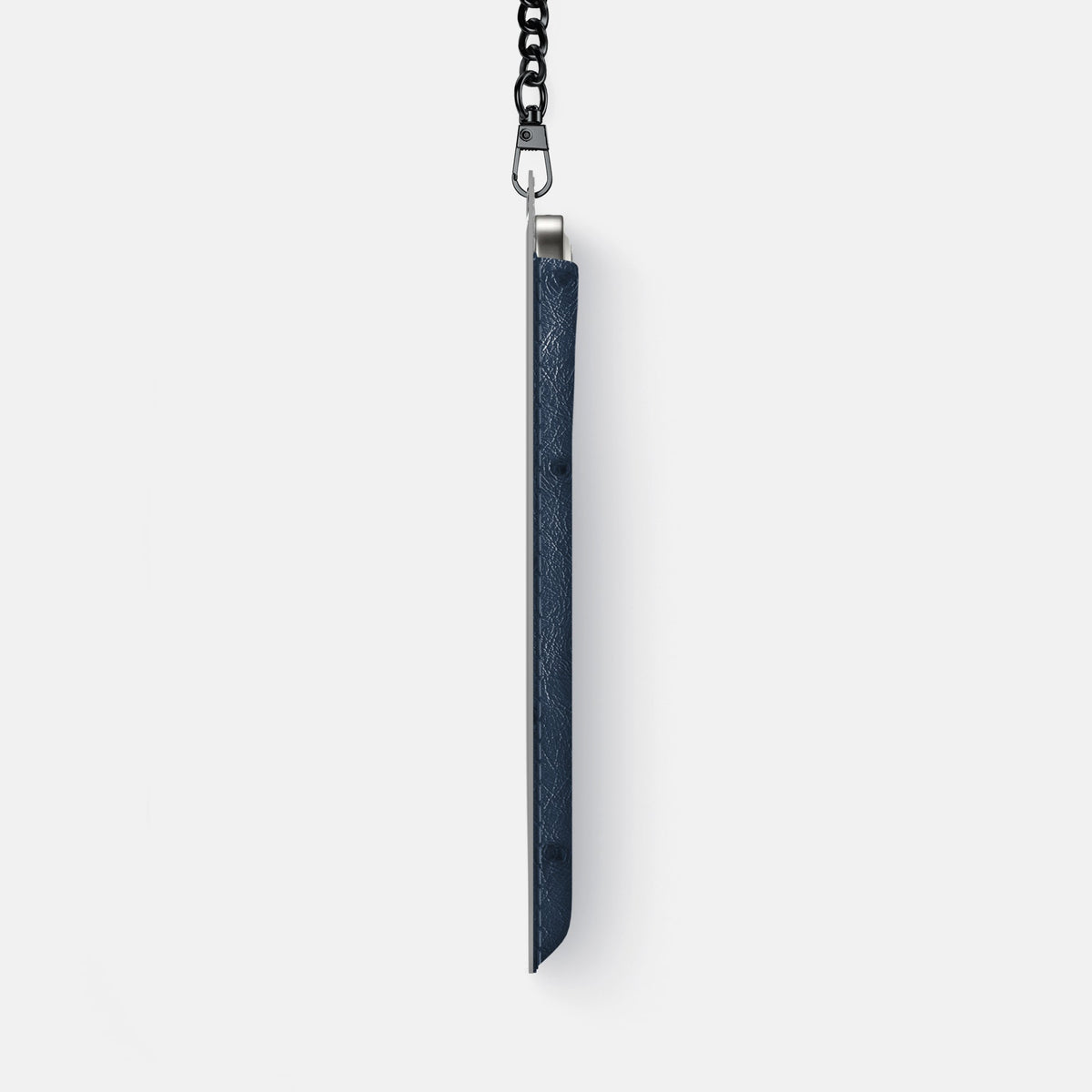 Crossbody Bag For iPhone 18 Pro Max In Ostrich -4 | Navy-Blue-Black