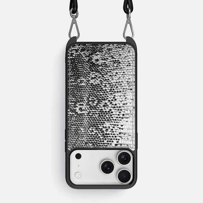 Crossbody Sport Case For iPhone 18 Pro Max In Himalayan Lizard -1 | Dark