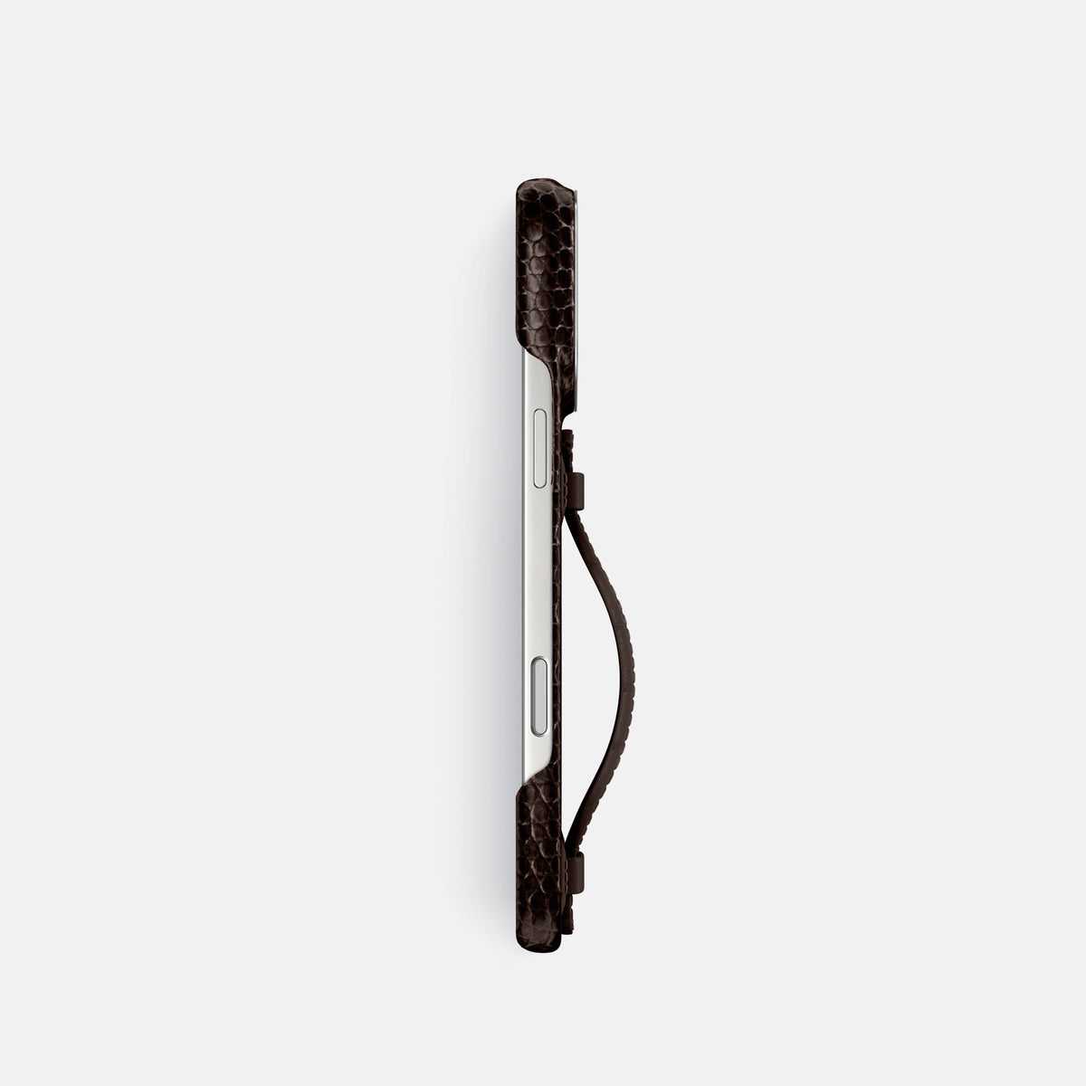 Center Handle For iPhone 18 Pro In Lizard -2 | Brown-Steel