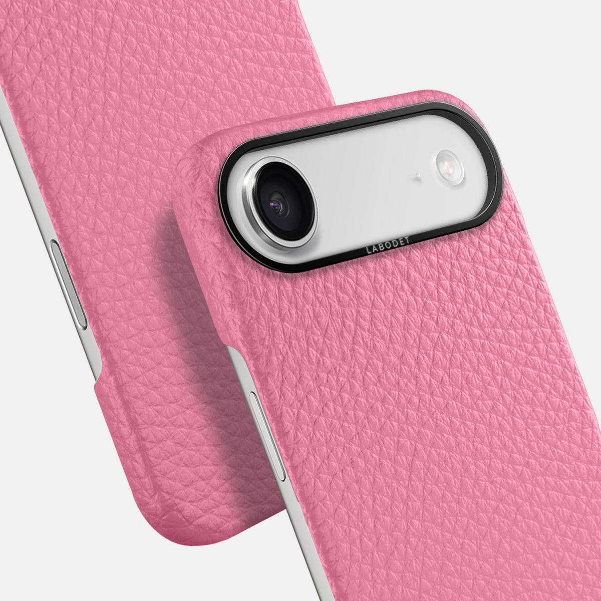 Classic Case For iPhone 17 Air In Calf -6 | Pink-Black