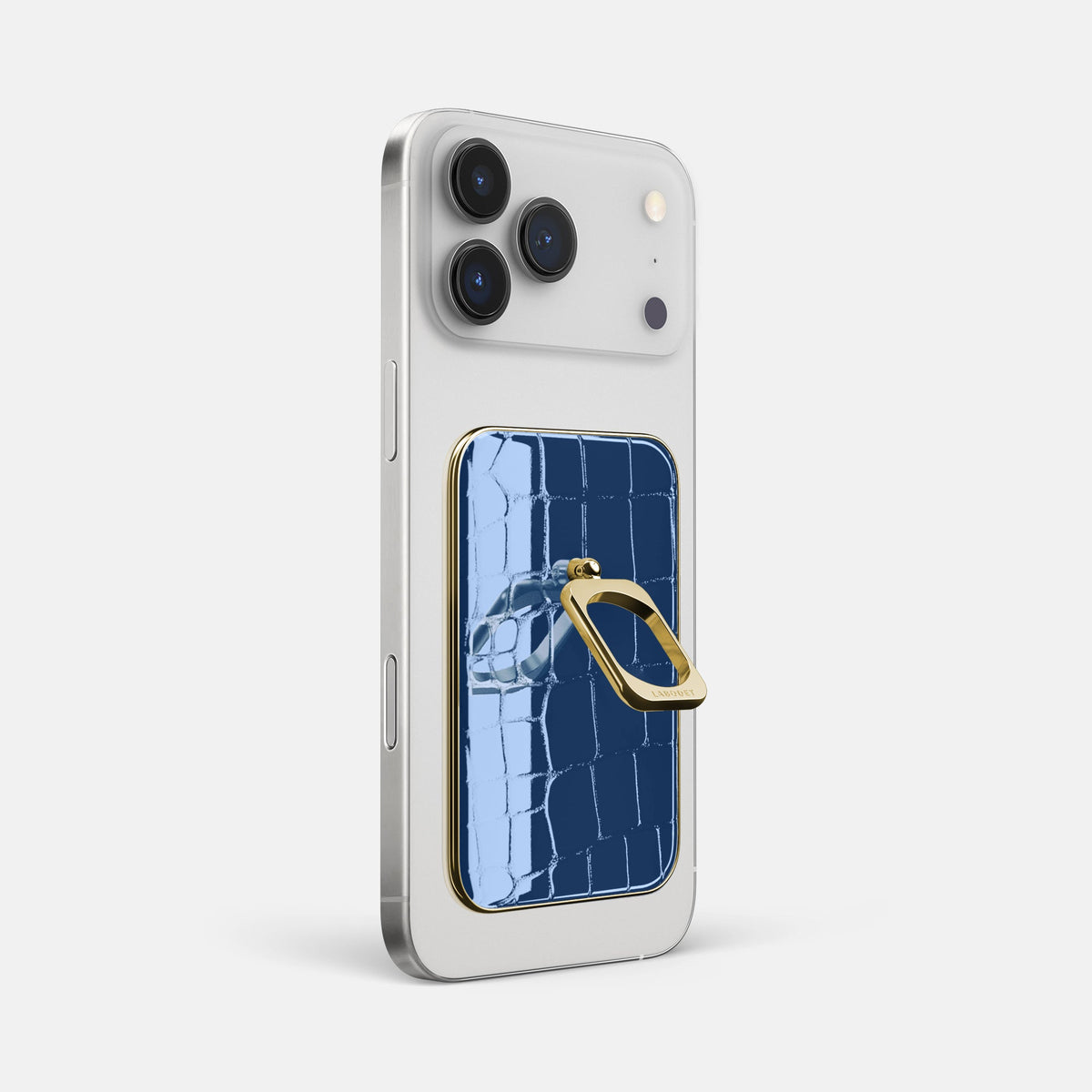 MagSafe Ring For iPhone 18 Pro Max In Shiny Alligator -1 | Mediterranean-Gold
