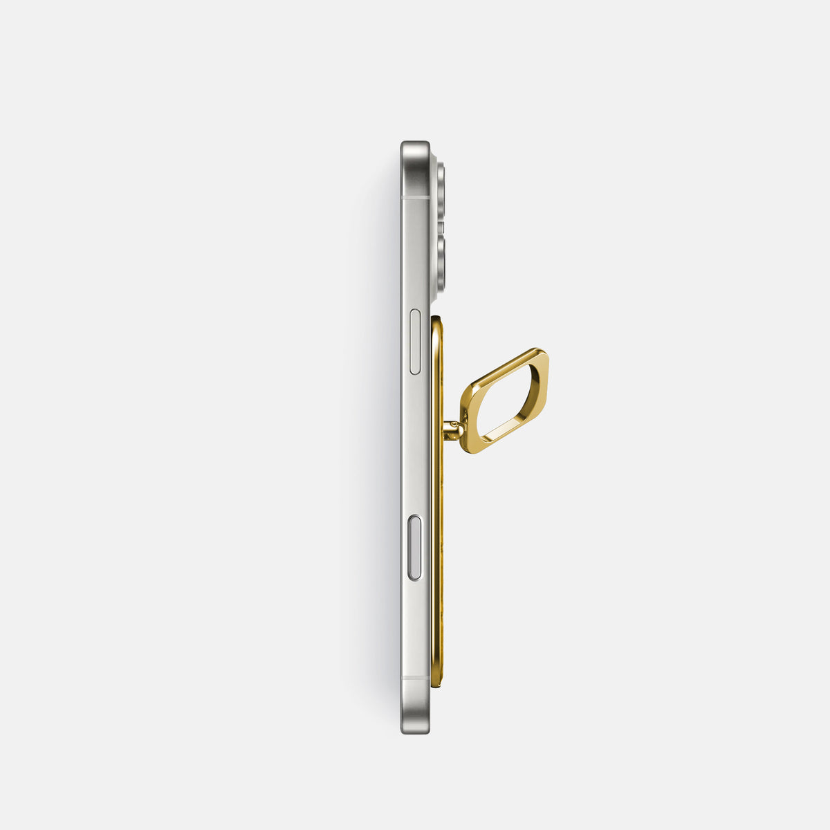 MagSafe Ring For iPhone 17 Pro In Alligator -3 | Yellow-Gold